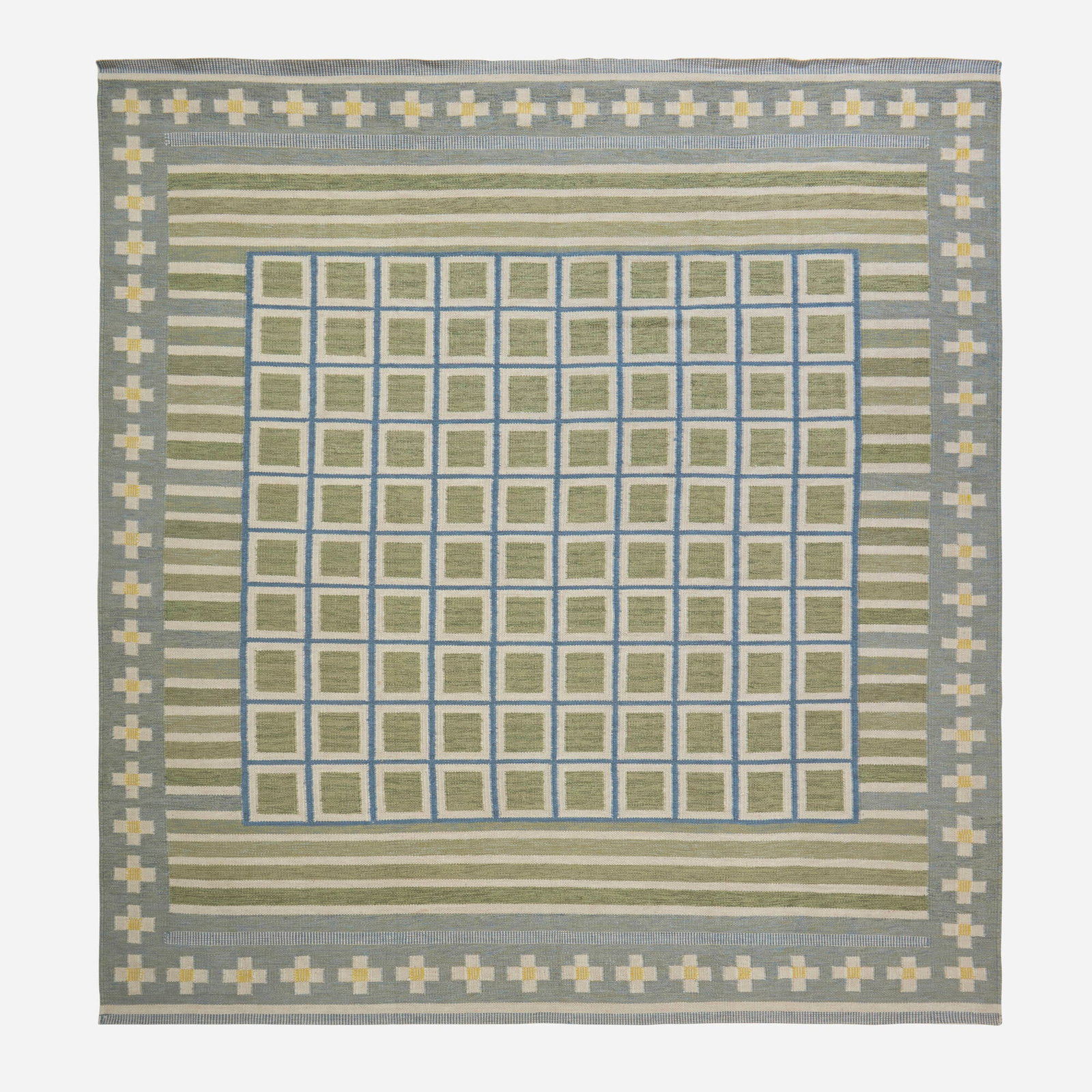 Doris Leslie Blau, Florattice flatweave carpet (1 of 1)