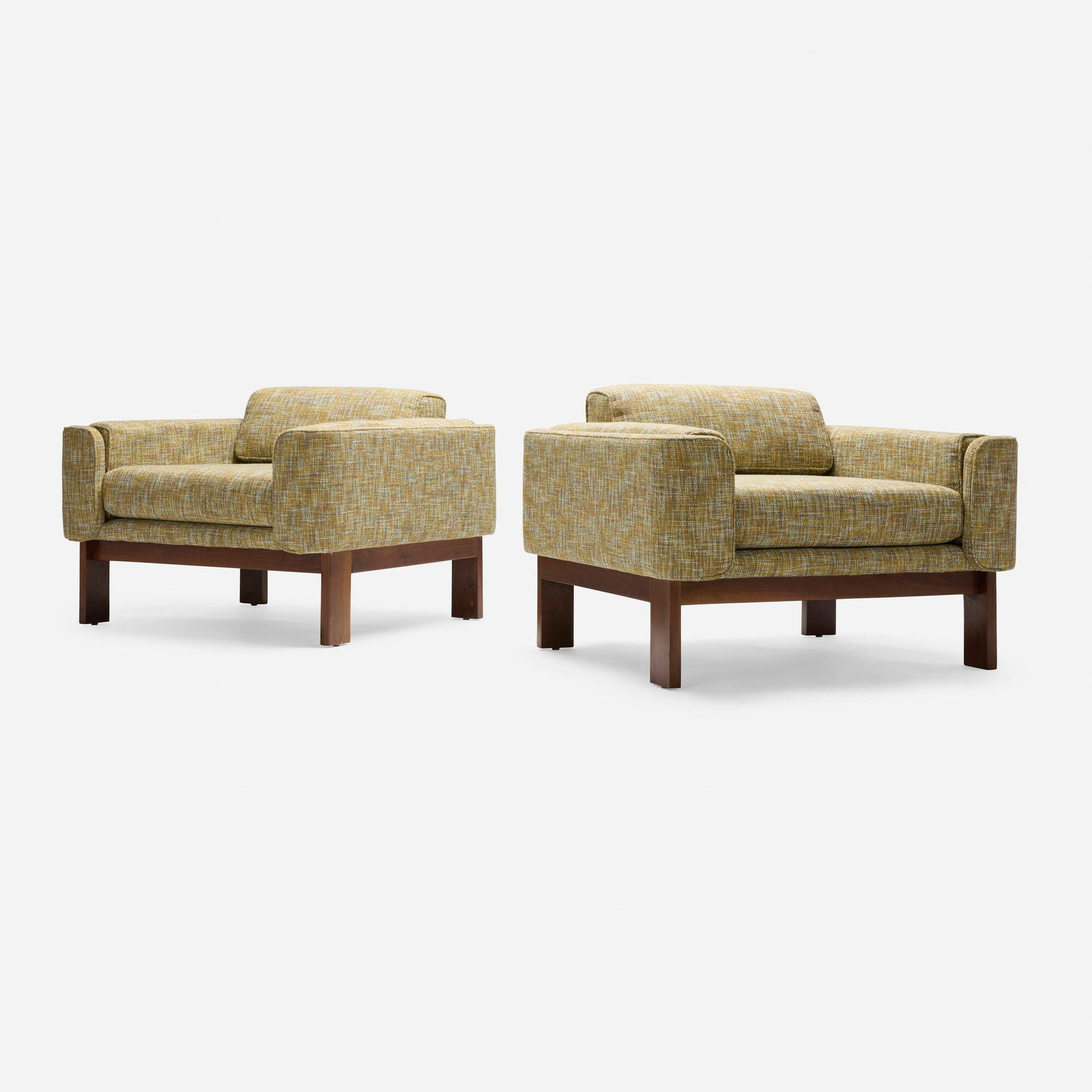 Modern, Lounge chairs, pair (1 of 4)