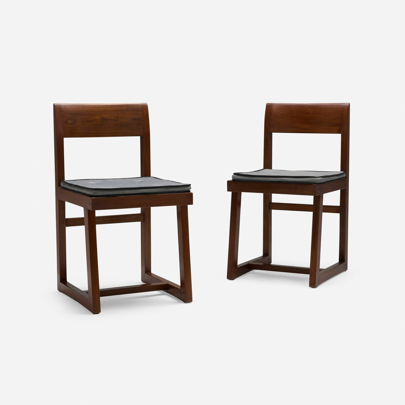 Pierre Jeanneret, Chairs from Punjab University, Chandigarh, pair (1 of 5)