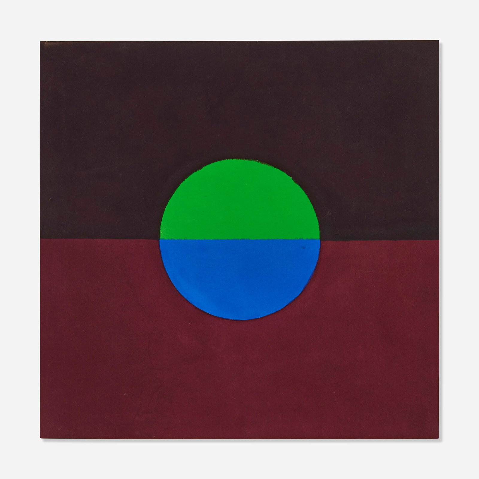 Paul Reed, #27: Paul Reed #27 1963 acrylic on canvas 32 h x 32 w in (81 x 81 cm) Signed, titled and dated to stretcher bar verso 'Paul Reed #27 1963'. Provenance: The Artist |