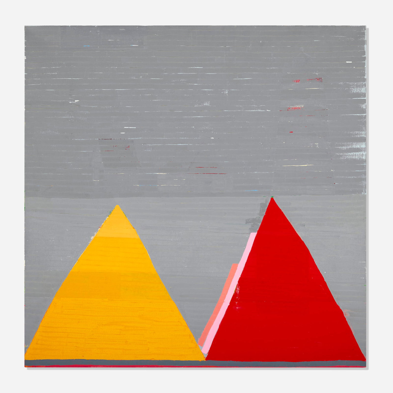 Guy Yanai, Spring: Guy Yanai Spring 2013 oil on linen 39.5 h x 39.5 w in (100 x 100 cm) Signed, titled, and dated to verso 'Guy Yanai '13 Spring'. Exhibited: Guy Yanai: Lived & Laughed & Loved & Left, 20
