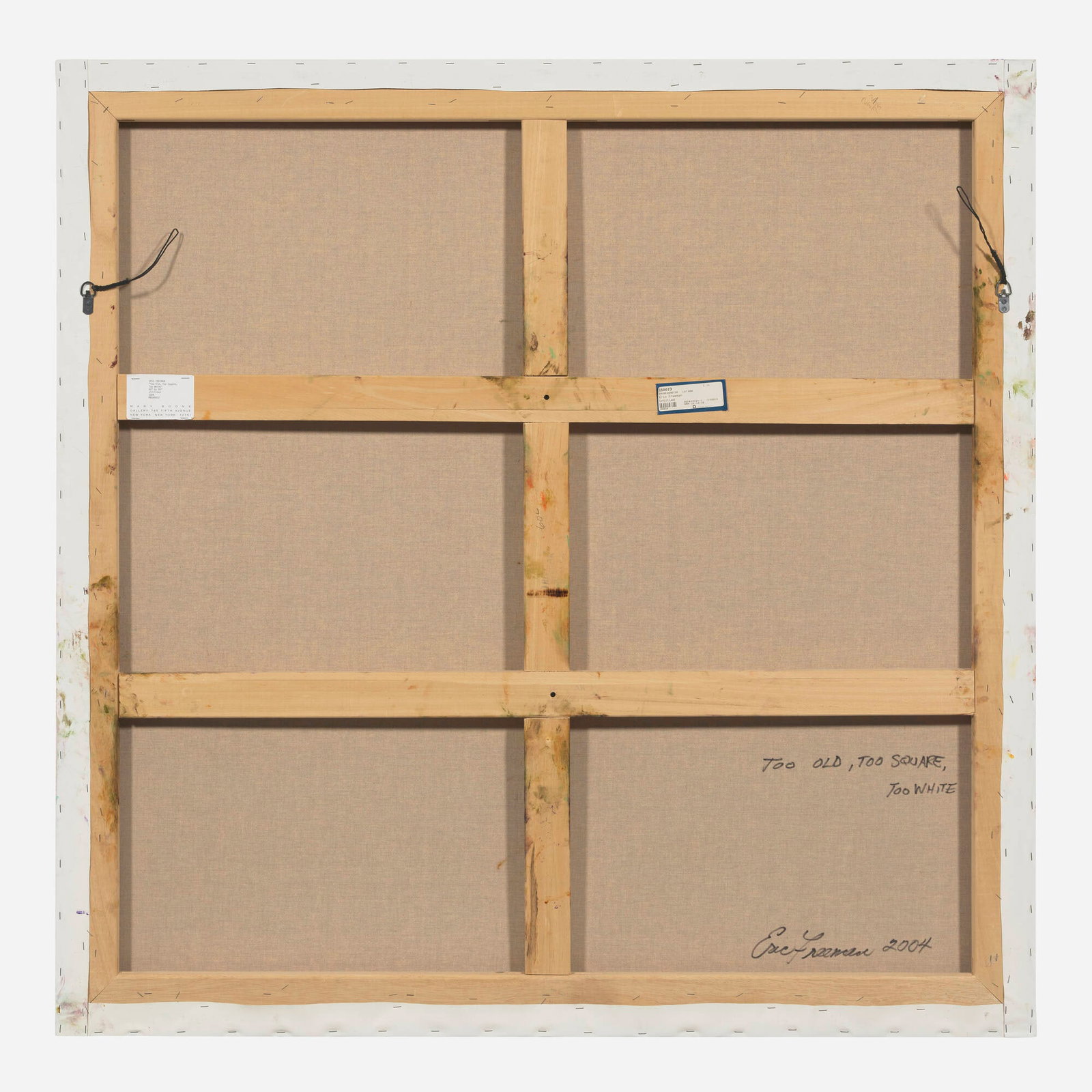 Eric Freeman, Too Old, Too Square, Too White - 2