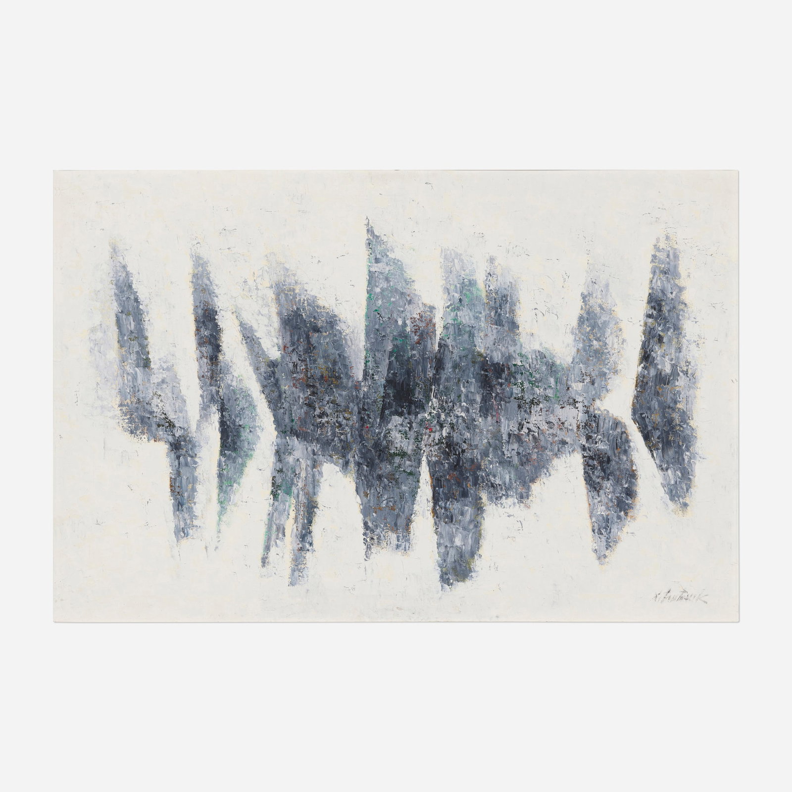 Sawasdi Tantisuk, Untitled: Sawasdi Tantisuk Untitled oil on canvas 23.5 h x 35.375 w in (60 x 90 cm) Signed to lower right 'S. Tantisuk'. Provenance: Lim Liang Hah, Bangkok, Thailand | Acquired from the previous by