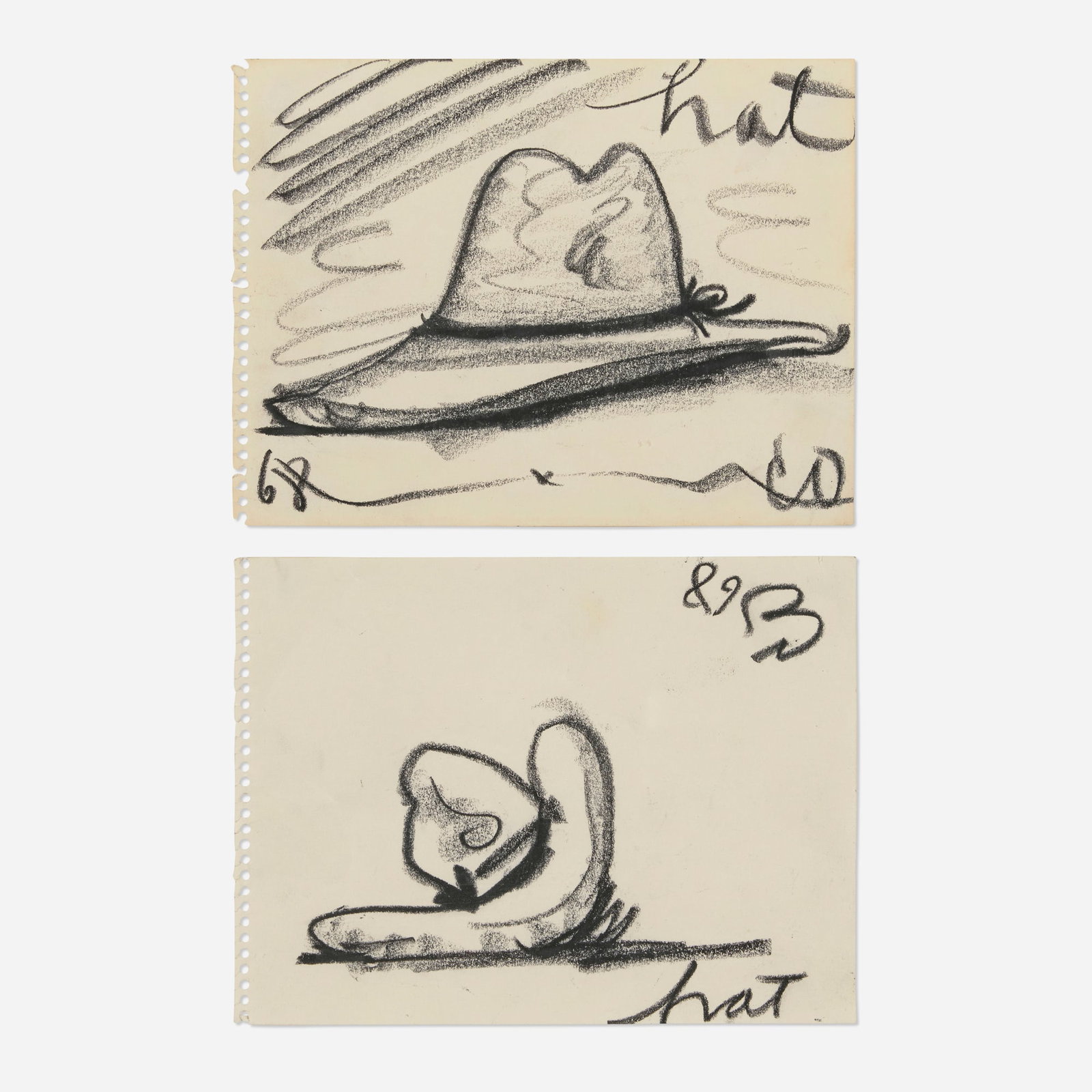 Claes Oldenburg, Hat (two works) (1 of 4)