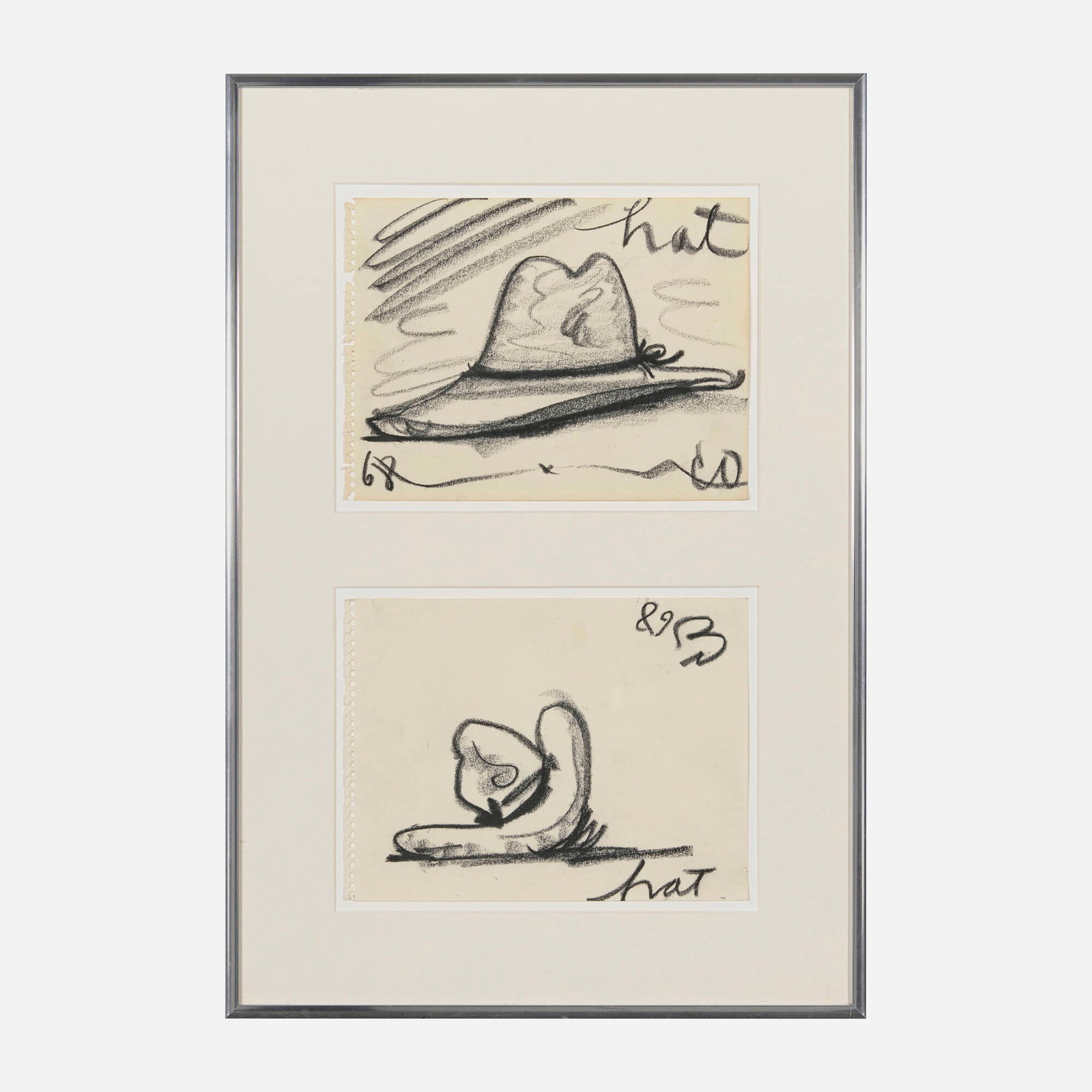 Claes Oldenburg, Hat (two works) - 2