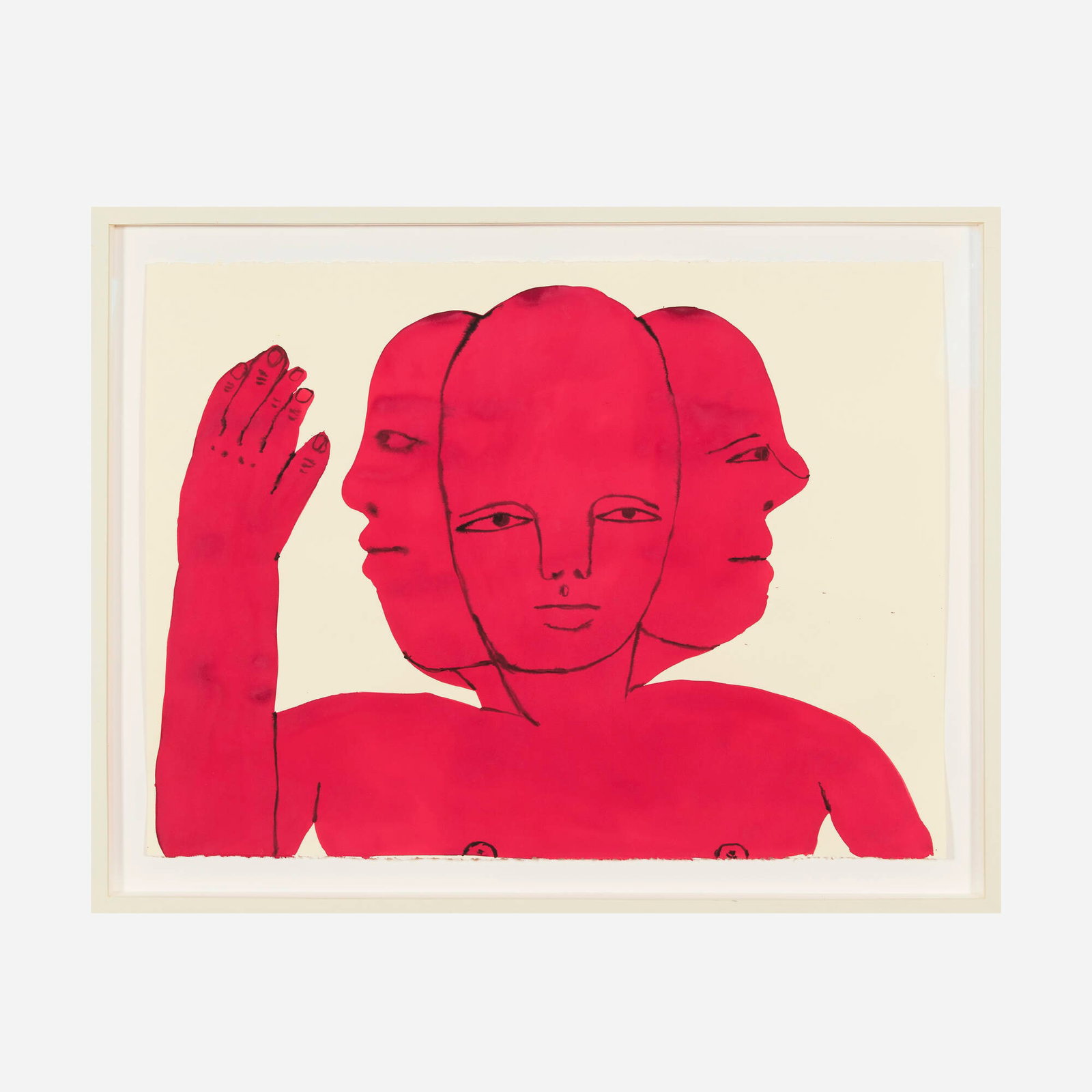 Emma Kohlmann, Deep Red Trihead - 2