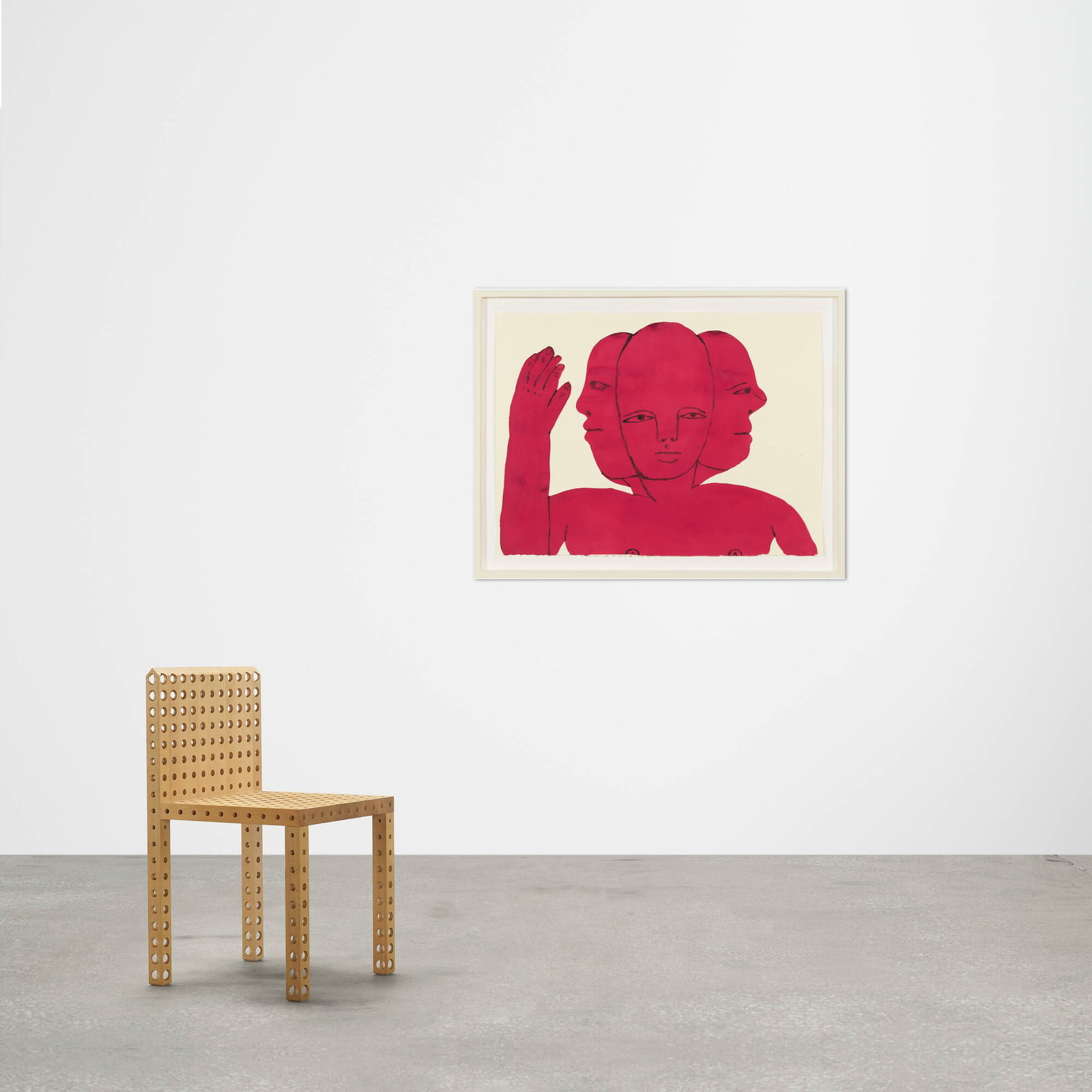 Emma Kohlmann, Deep Red Trihead - 4