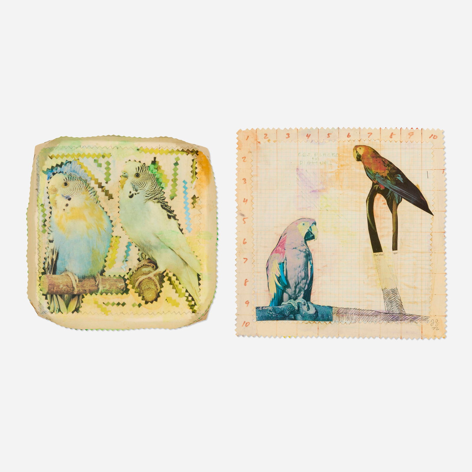 Joe Zucker, Untitled (two works) (1 of 3)