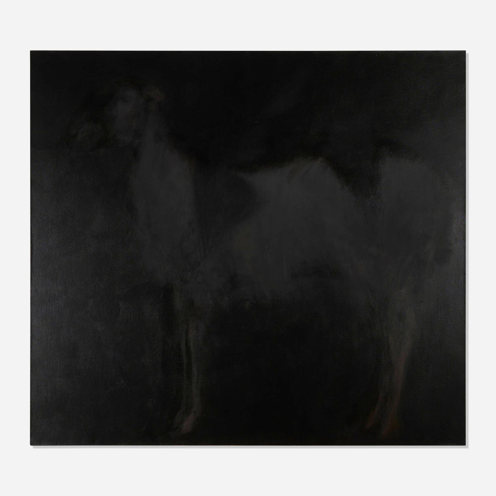Jorge Diezma, Late Through the Abstract Field: Jorge Diezma Late Through the Abstract Field 2013 oil on linen 53.5 h x 59 w in (136 x 150 cm) Signed and dated to verso 'Diezma 2013'. This work will ship from Lo