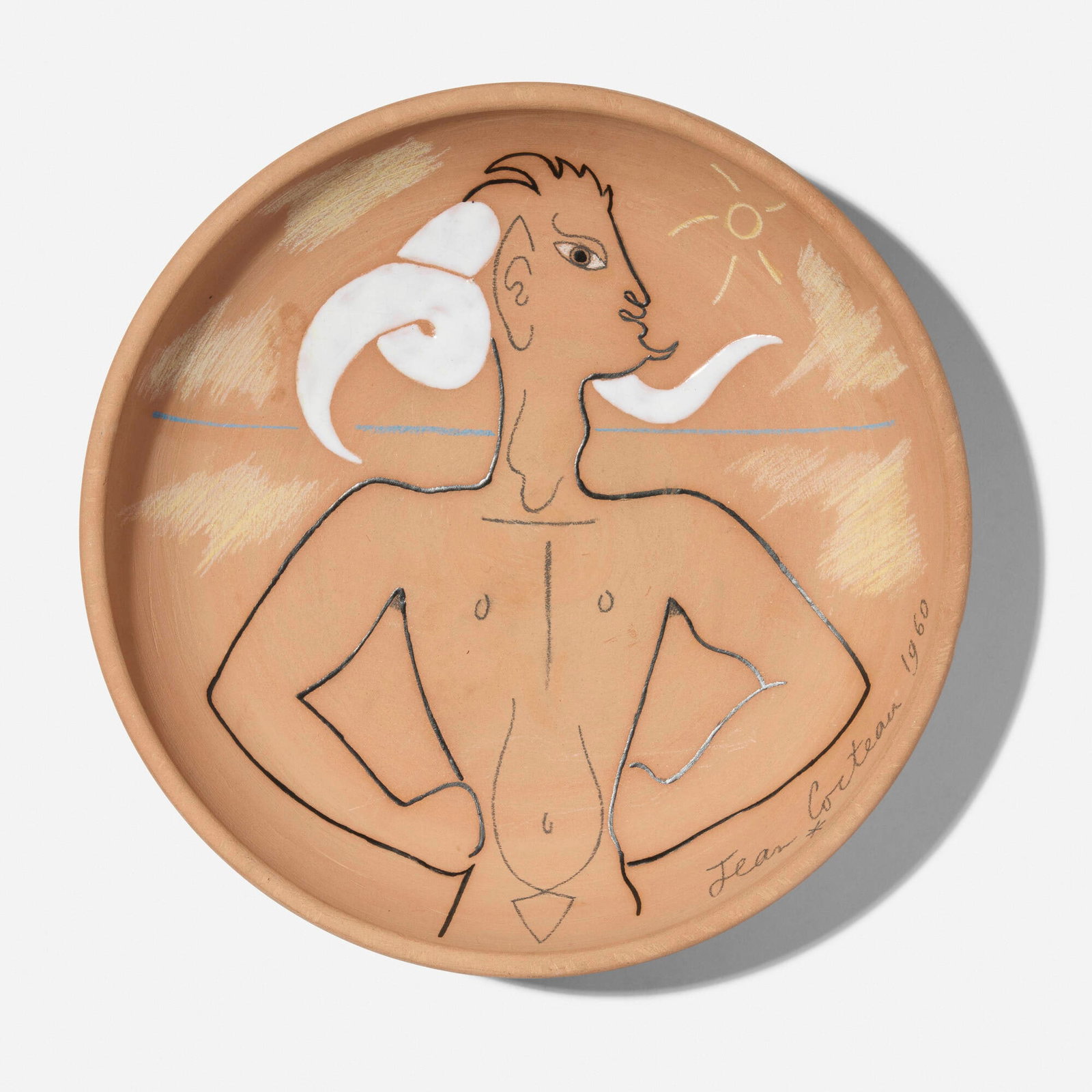 Jean Cocteau, Bouc plate (1 of 4)