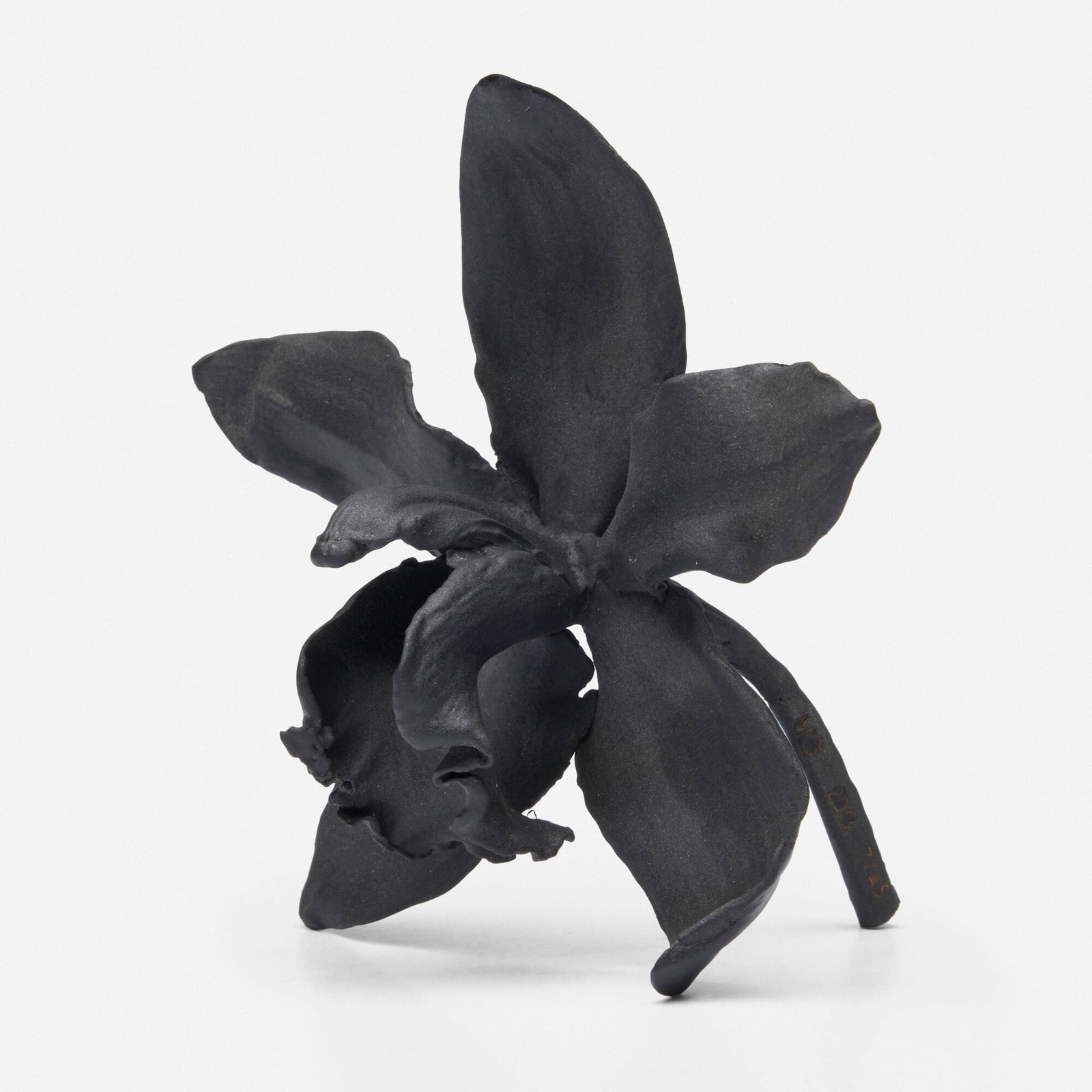 Marc Quinn, Supra Stealth Desire: Marc Quinn Supra Stealth Desire 2013 painted bronze 5 h x 5 w x 3 d in (13 x 13 x 8 cm) Incised signature, date, and number to stem 'MQ 2013 7/45'. This work is number 7 from the edition of