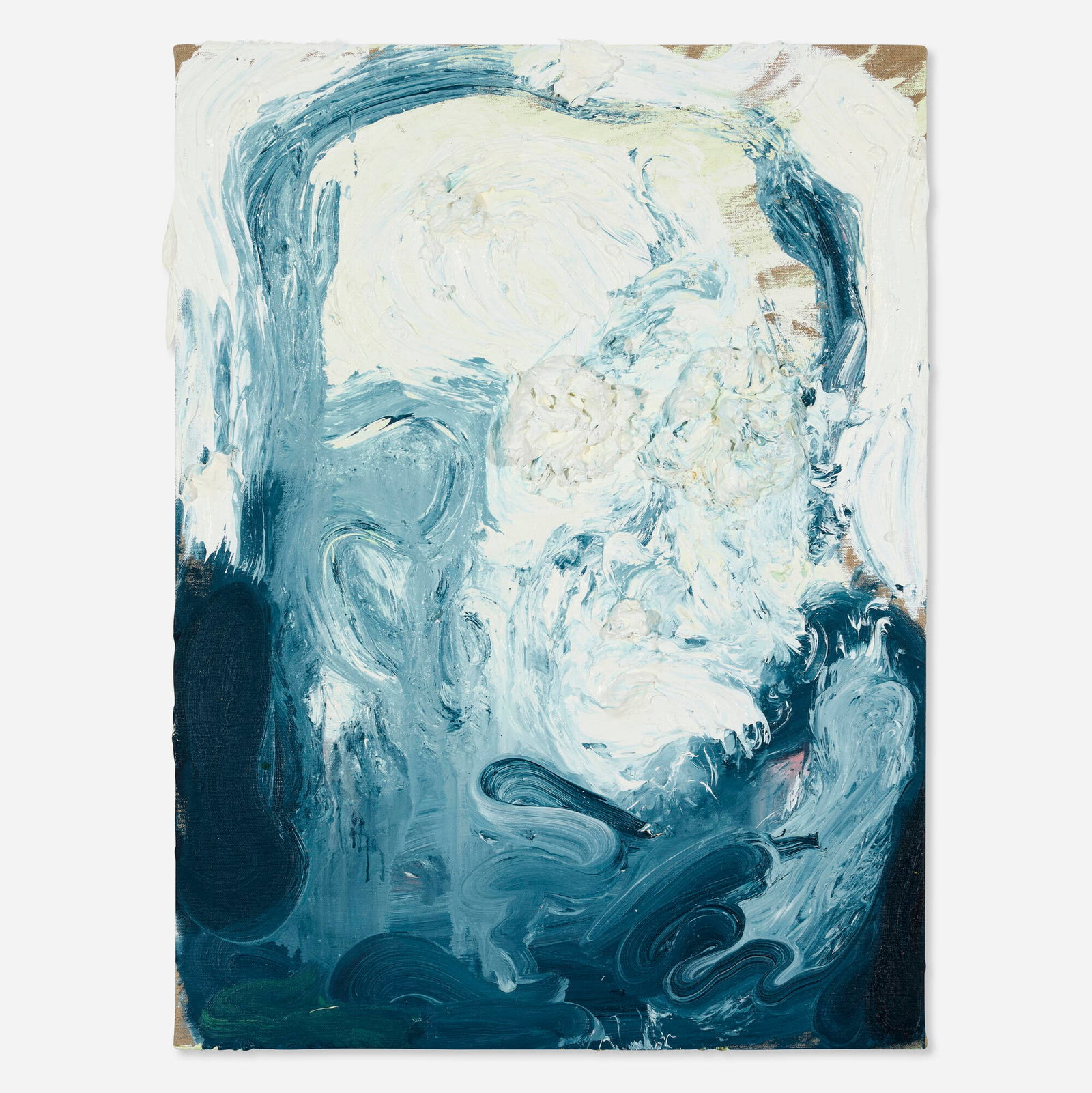Spencer Sweeney, Untitled: Spencer Sweeney Untitled 2012 oil on linen 24 h x 18 w x 2 d in (61 x 46 x 5 cm) Inscribed to verso 'Aquarius'. Provenance: Gavin Brown's Enterprise, New York | Acq