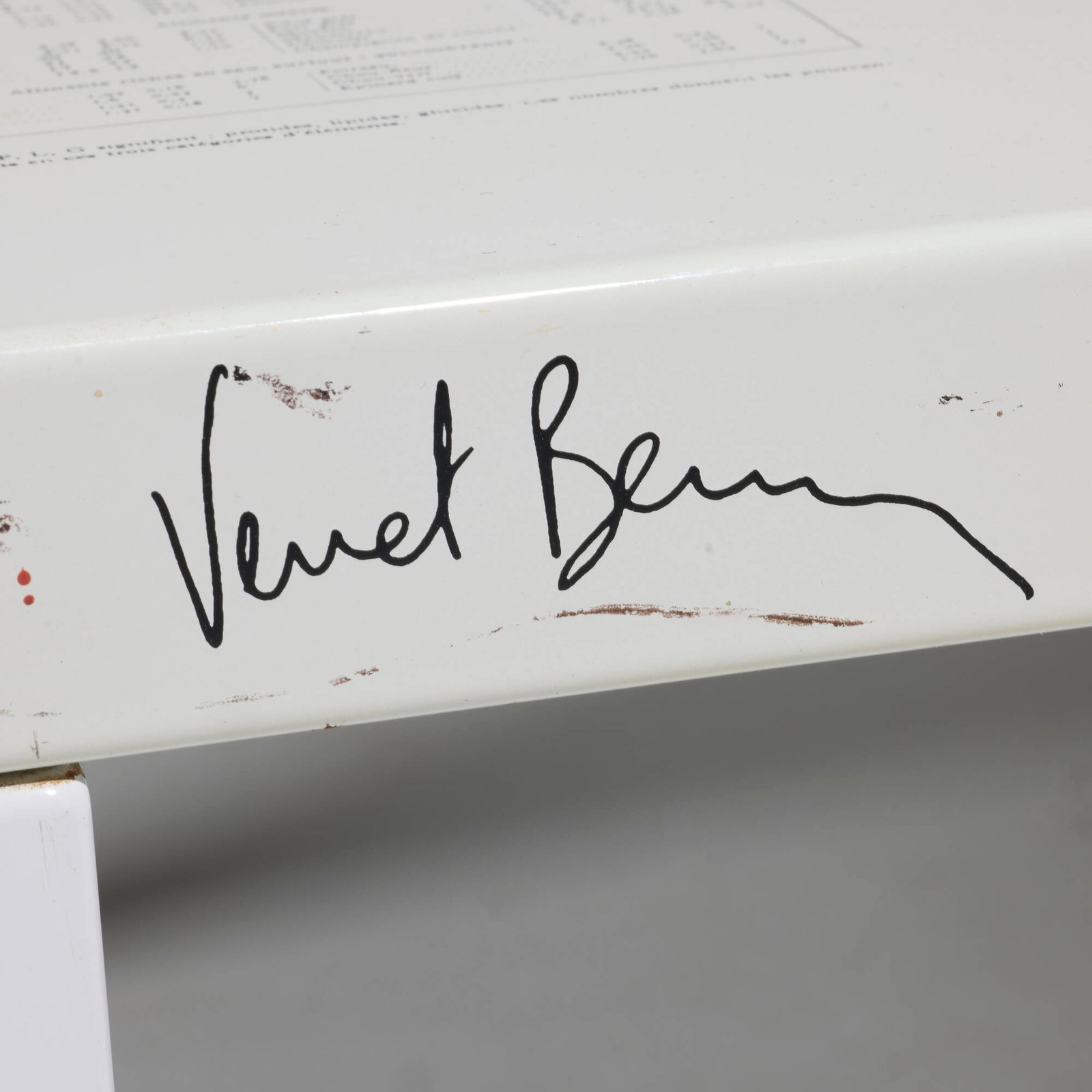 Bernar Venet, Prototype Coffee Table (Texts) - 5