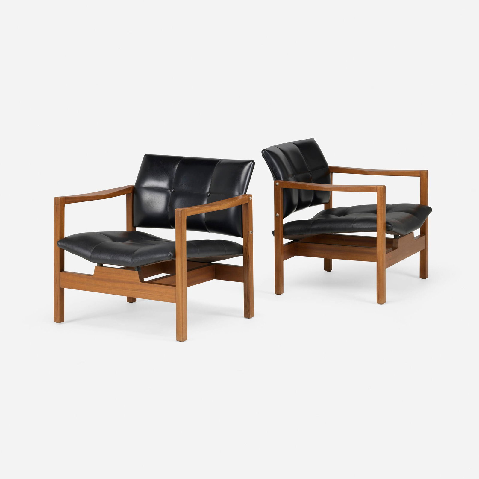Michel Mortier, Armchairs model SF112, pair (1 of 7)