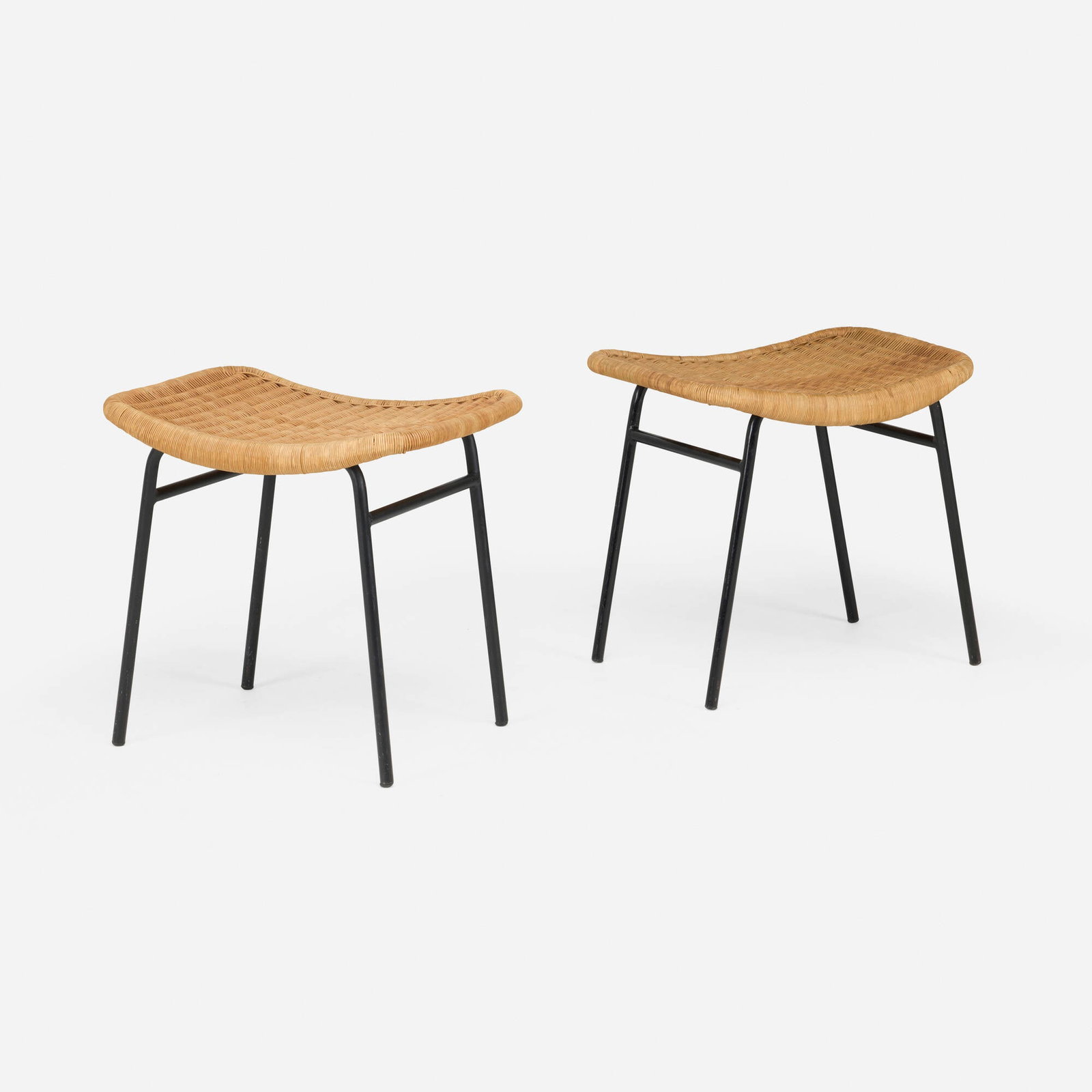 Joseph-Andre Motte, Stools, pair - 2