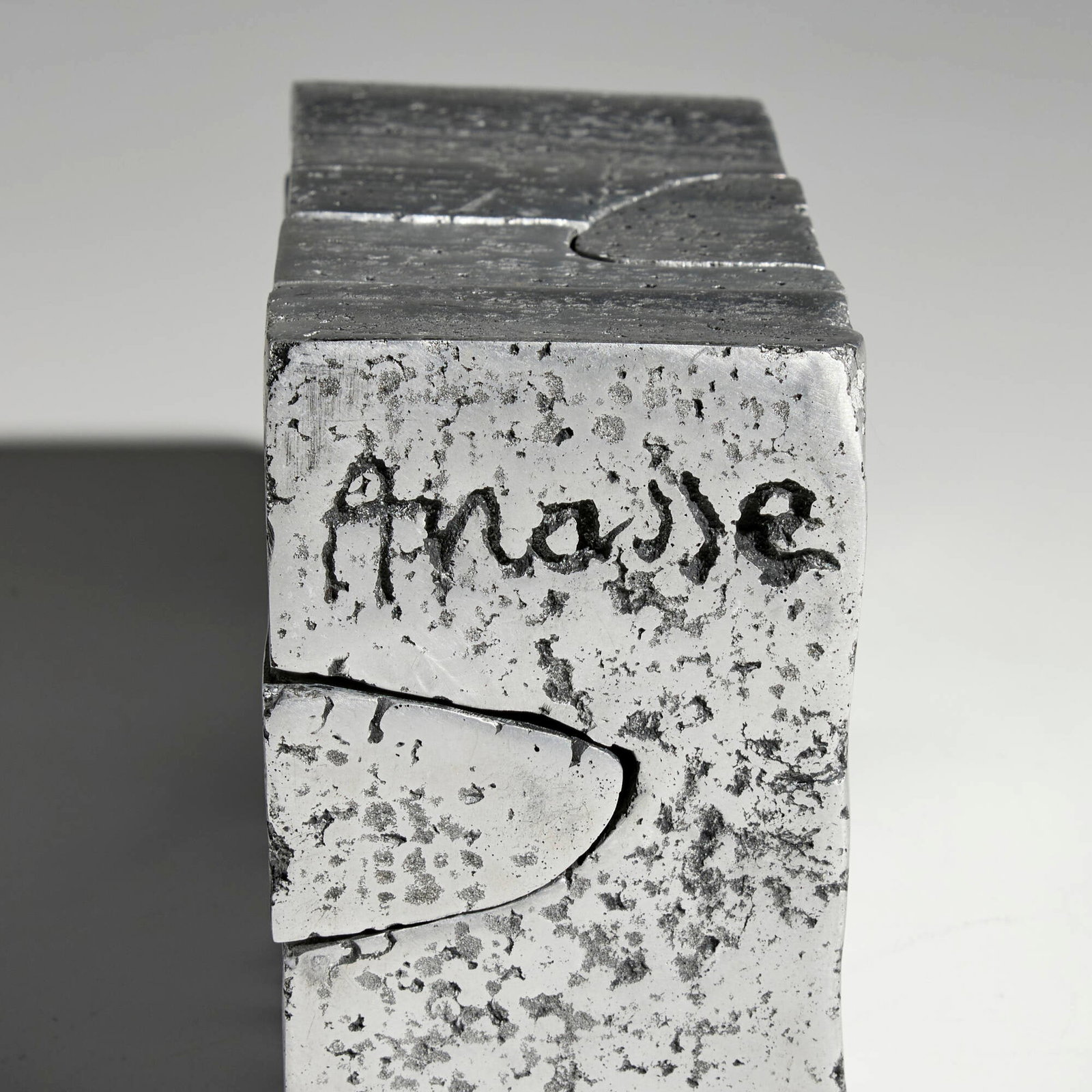 Michel Anasse, Volume eclate sculpture - 10