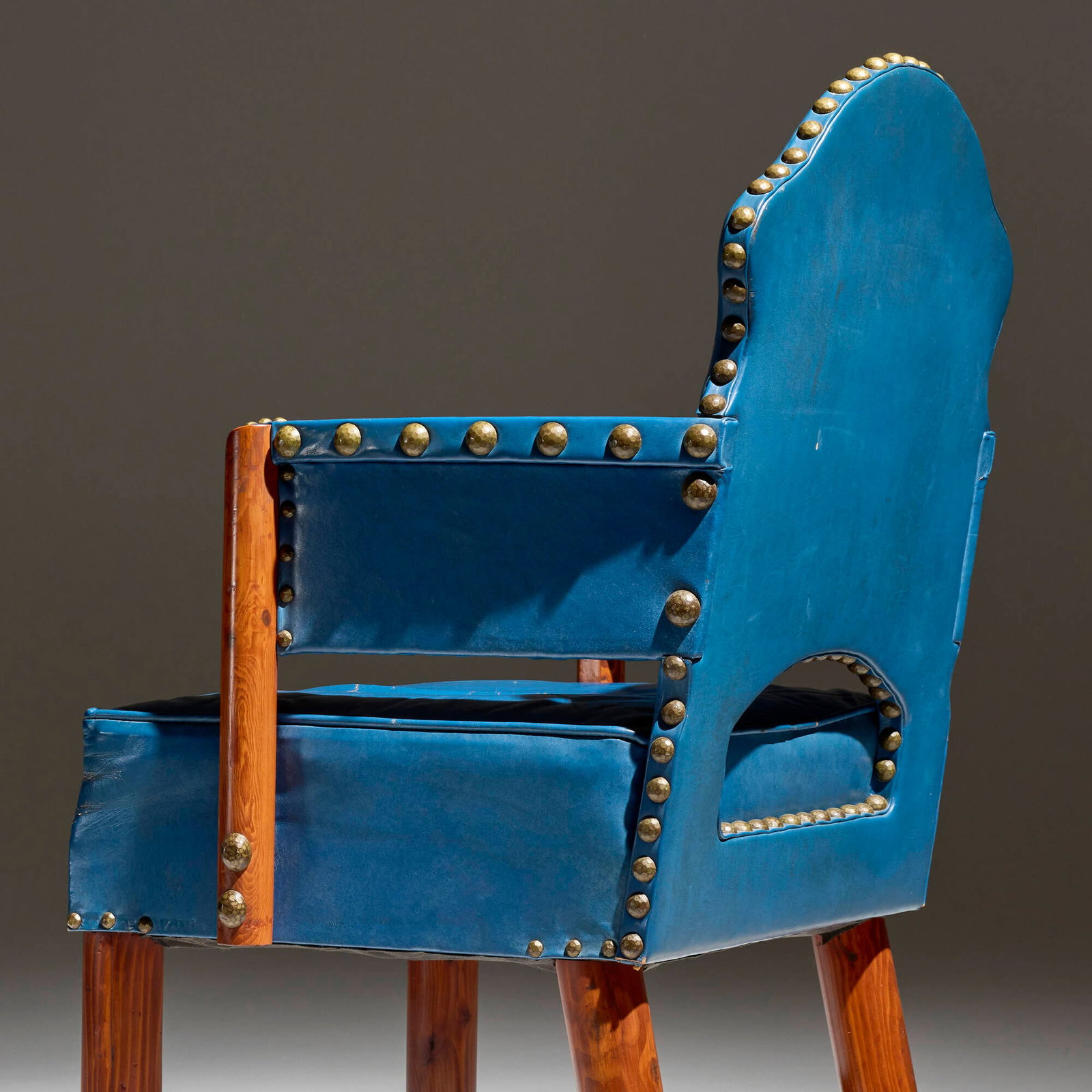 Thomas Molesworth, Keyhole armchairs from Hunter Hereford Ranch, Jackson Hole, pair - 4