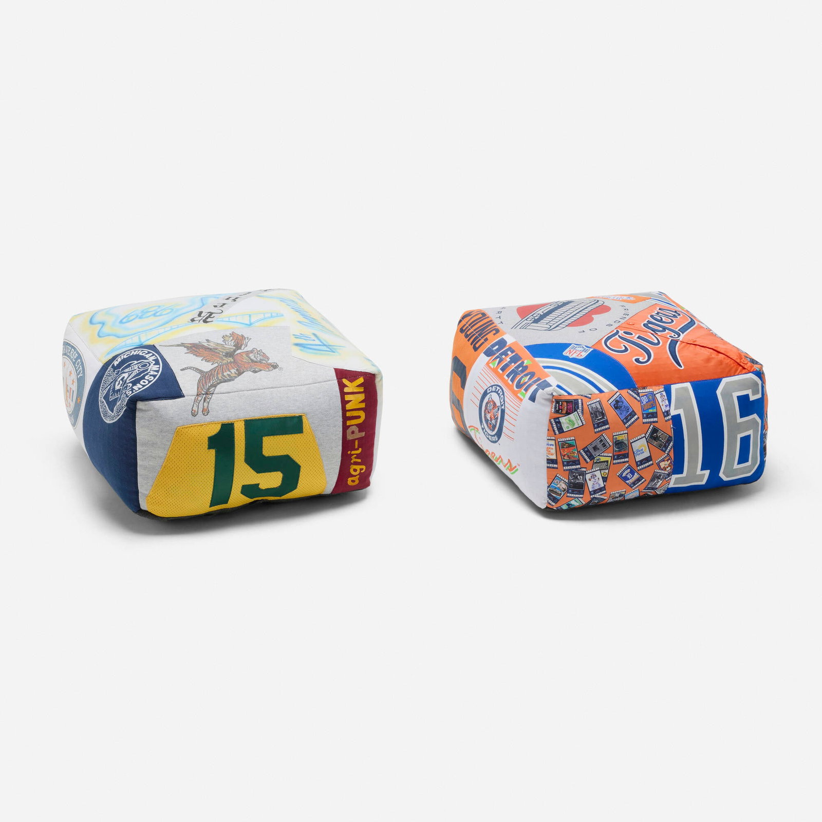 Darren Romanelli, Ottomans, set of two (1 of 4)