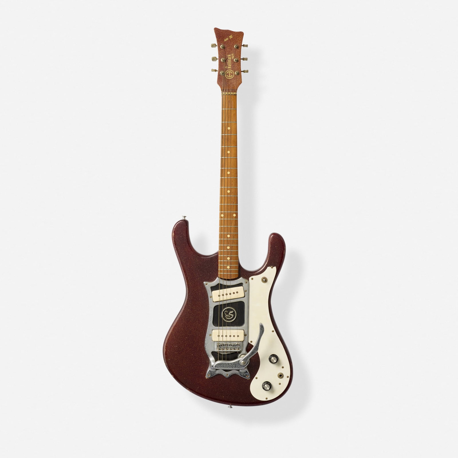 Hallmark Mfg. Co., Mark IV Double Brand Solidbody Electric Guitar, 1965 (1 of 3)