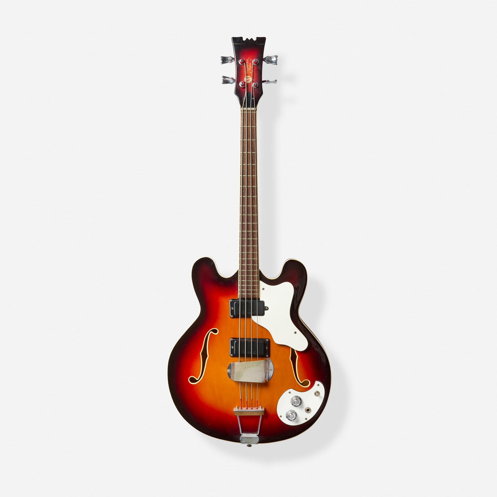 Mosrite of California by Moseley, Celebrity III Shortscale Hollowbody Electric Bass Guitar, 1971 (1 of 4)