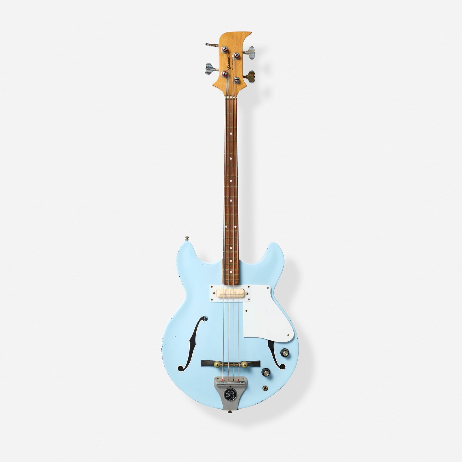 Standel, Custom Bass Hollowbody Electric Bass Guitar, c. 1966 (1 of 5)