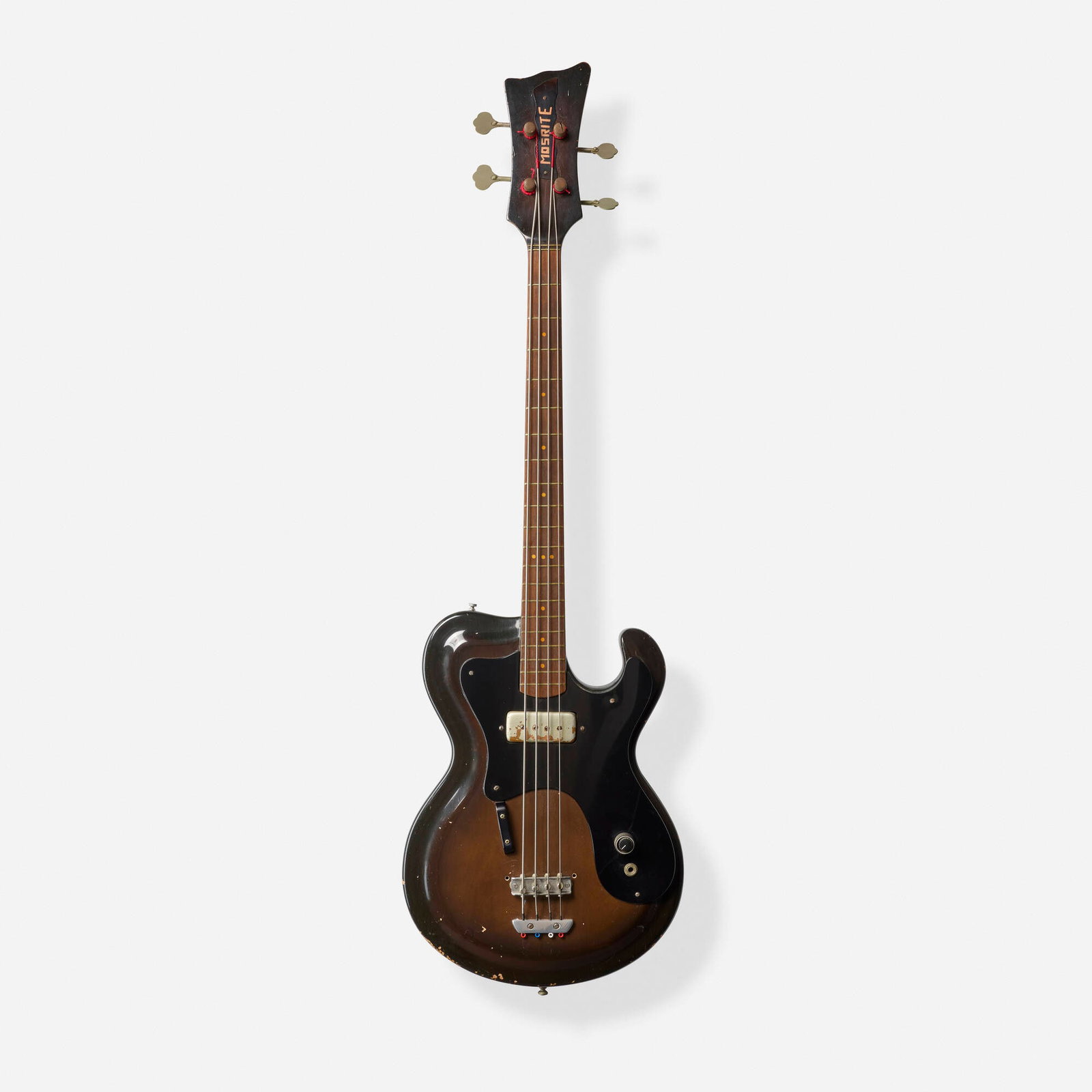 Mosrite of California, Singlecut Solidbody Electric Bass Guitar, c. 1960 (1 of 4)