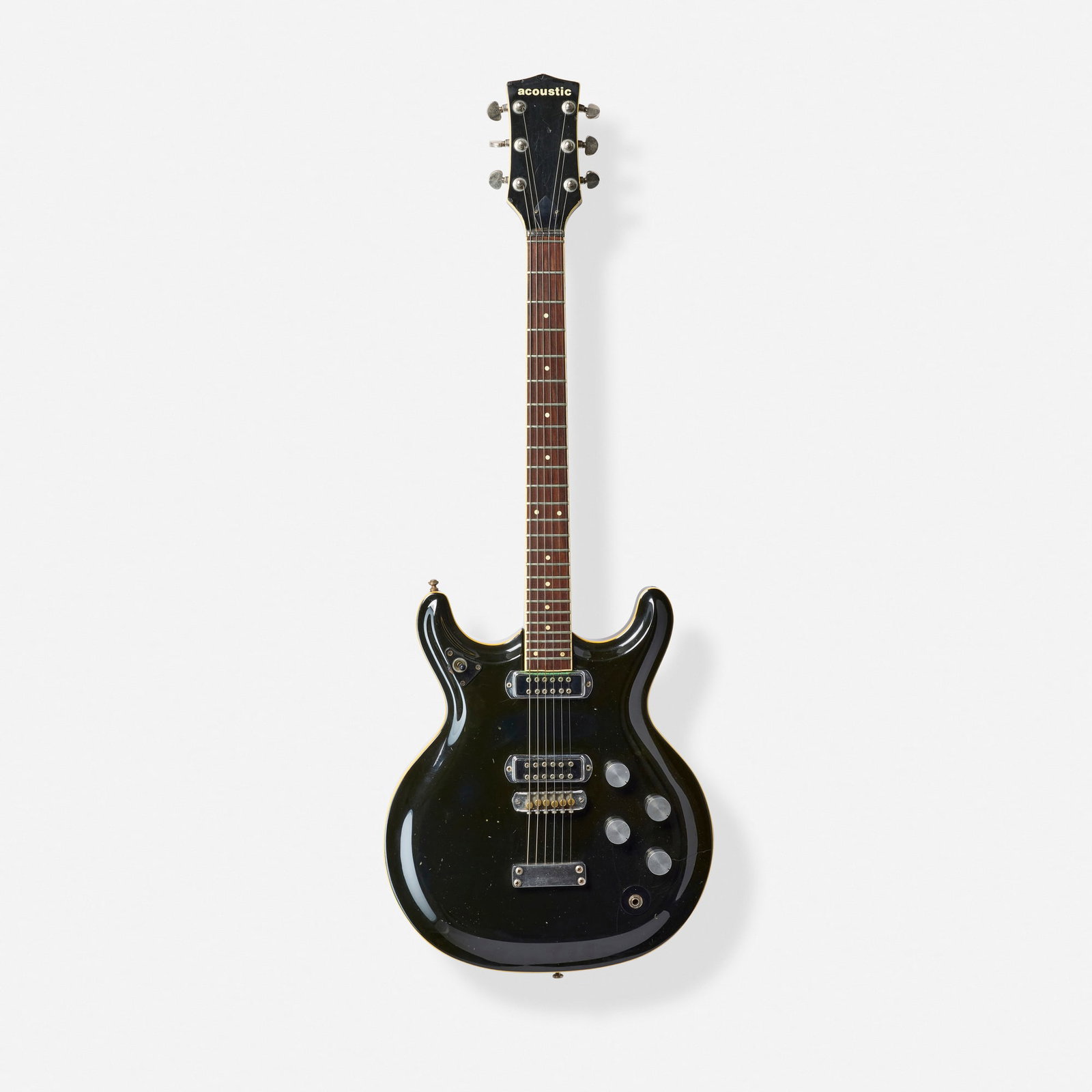 Acoustic by Mosrite, Black Widow Solidbody Electric Guitar, 1973 (1 of 3)