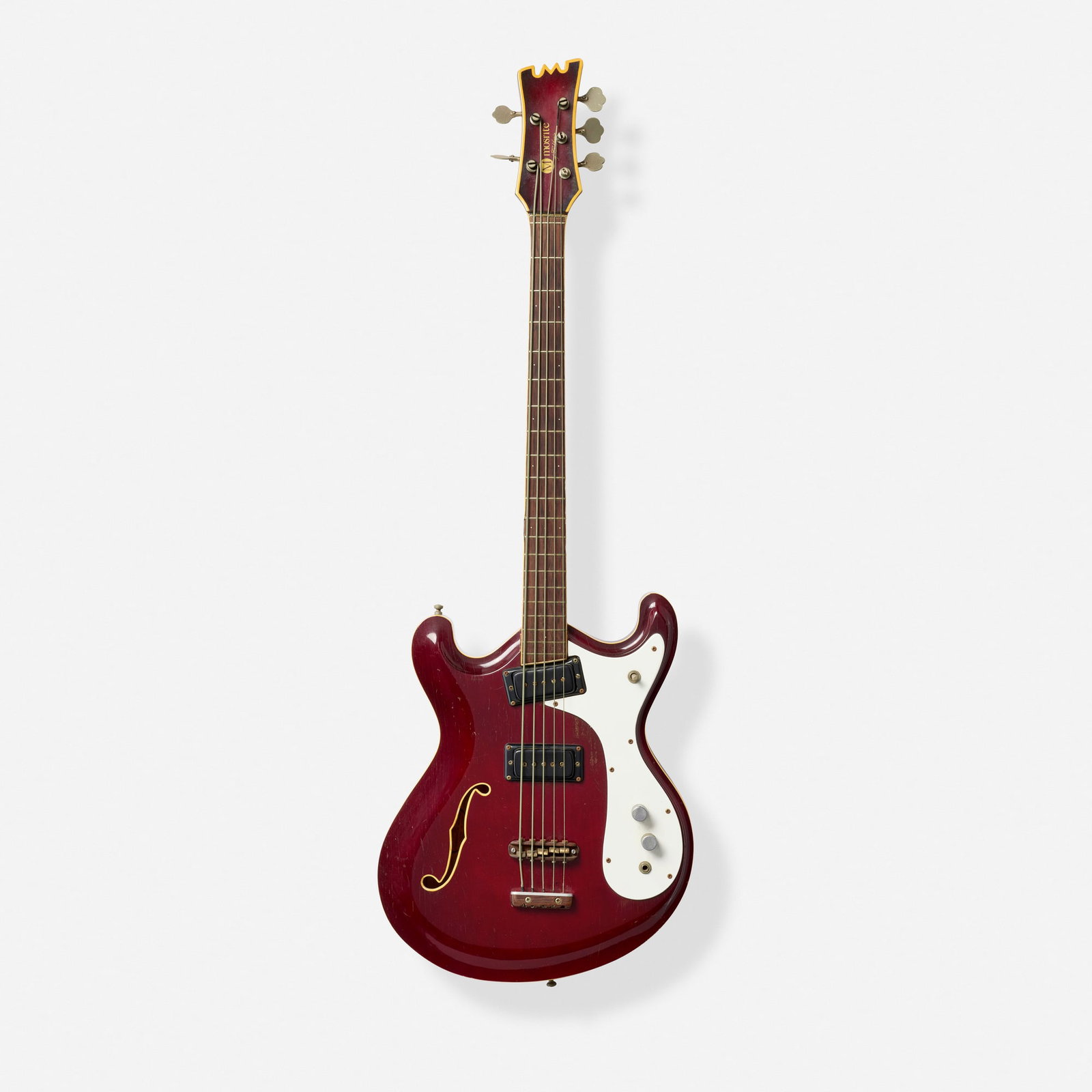 Mosrite of California, Combo 5-string Hollowbody Electric Bass, 1968 (1 of 4)