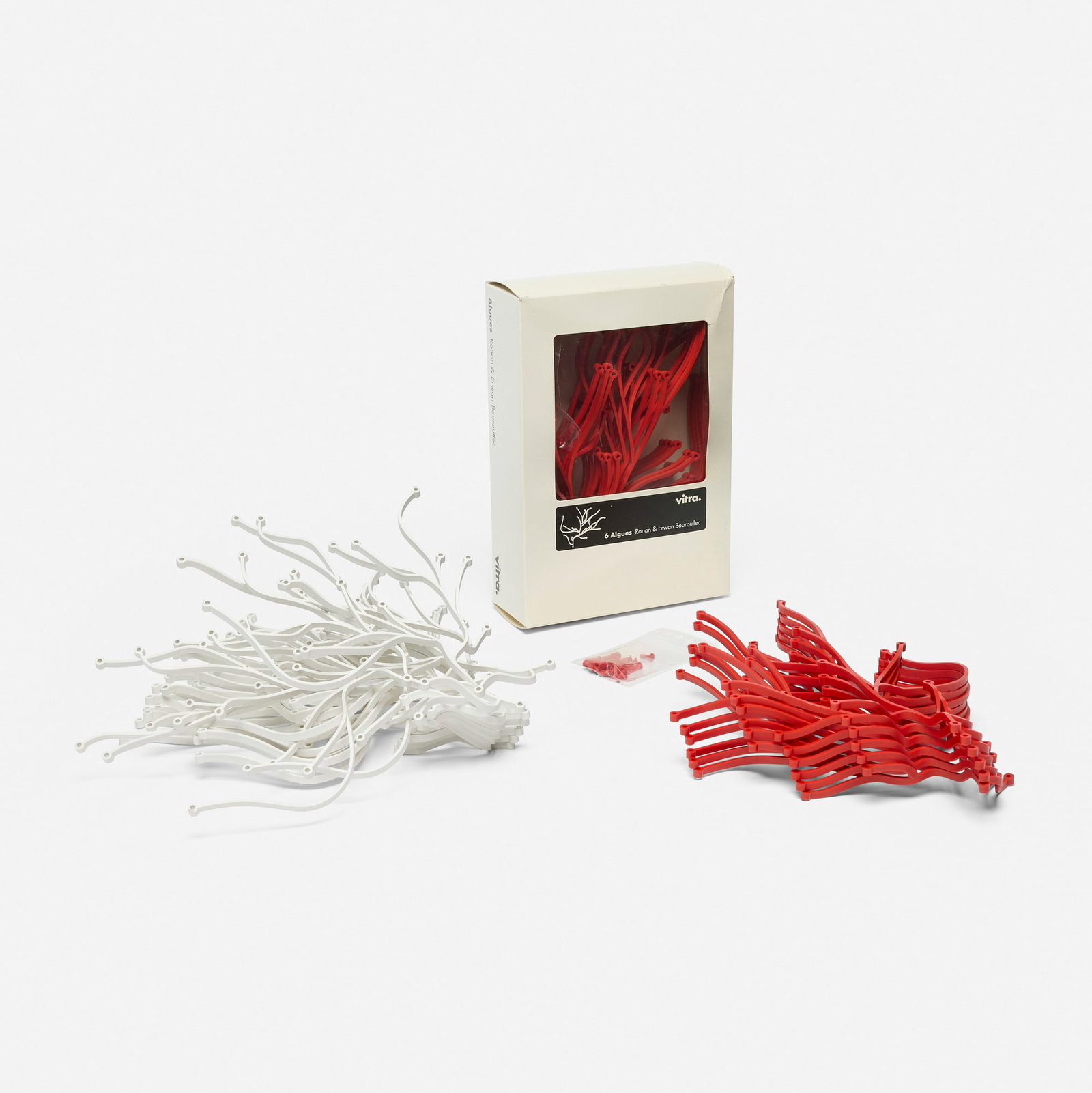 Ronan & Erwan Bouroullec, Algues screen: Ronan & Erwan Bouroullec Algues screen Vitra France, 2004 plastic single algae : 12.875 h x 8.75 w x 1.875 d in (33 x 22 x 5 cm) An example of this design is in the permanent collection of