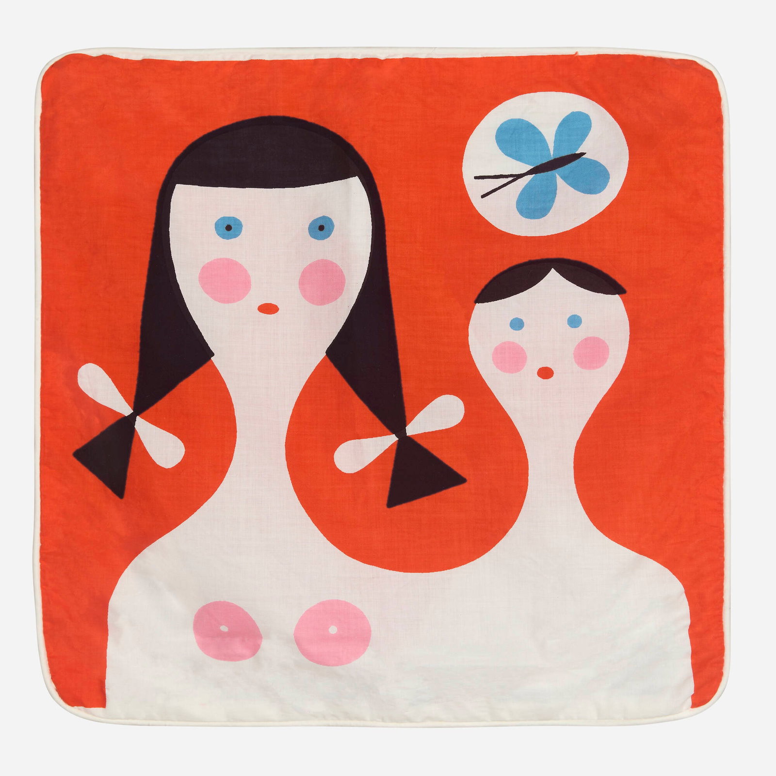 Alexander Girard, Pillowcase from Textiles & Objects (1 of 2)