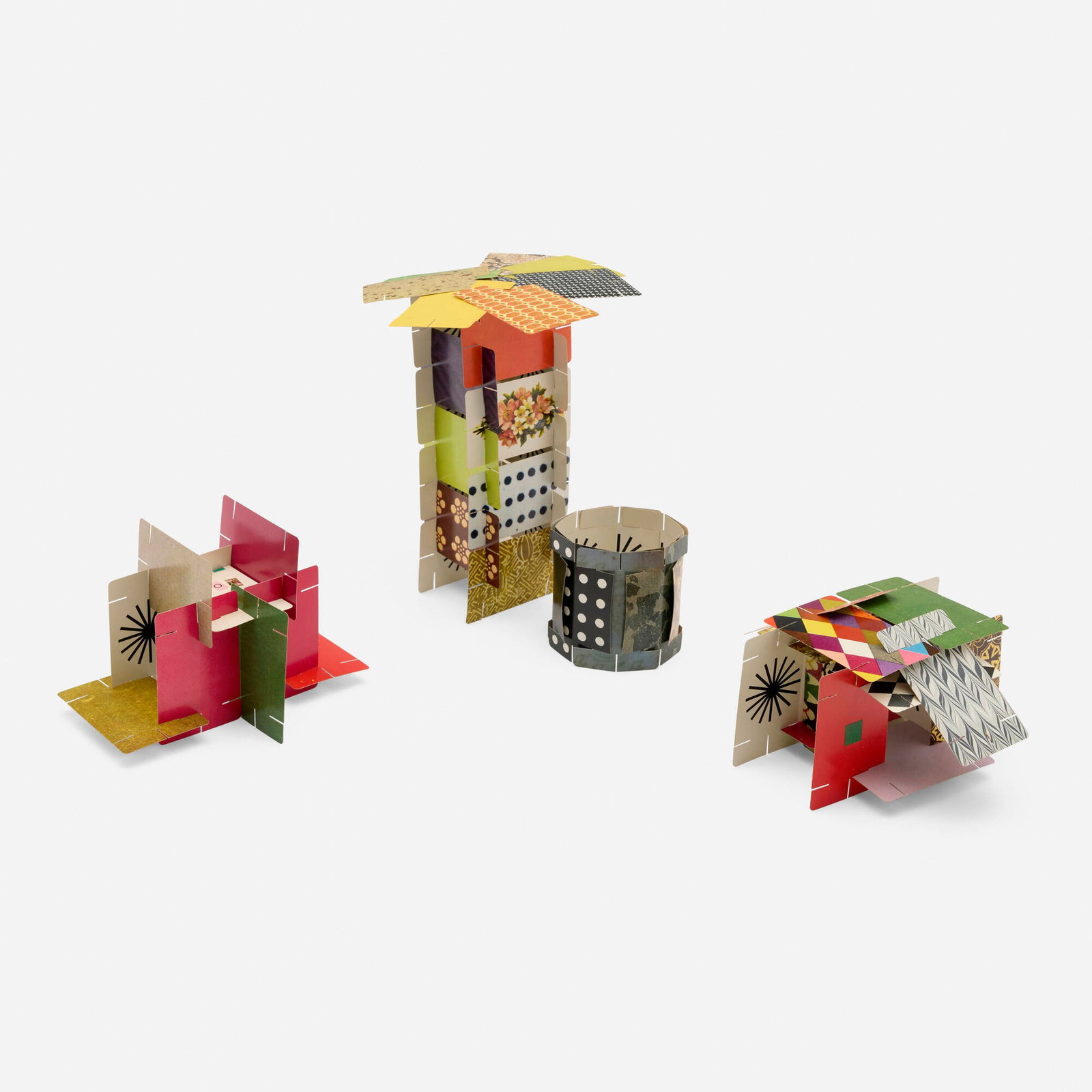 Charles and Ray Eames, House of Cards: Charles and Ray Eames House of Cards Tigrett Enterprises USA, 1952 printed paper box: 4.5 h x 3.5 w x 2.25 d in (11 x 9 x 6 cm) card: 3.5 h x 2.25 w in (9 x 6 cm) This work is from the