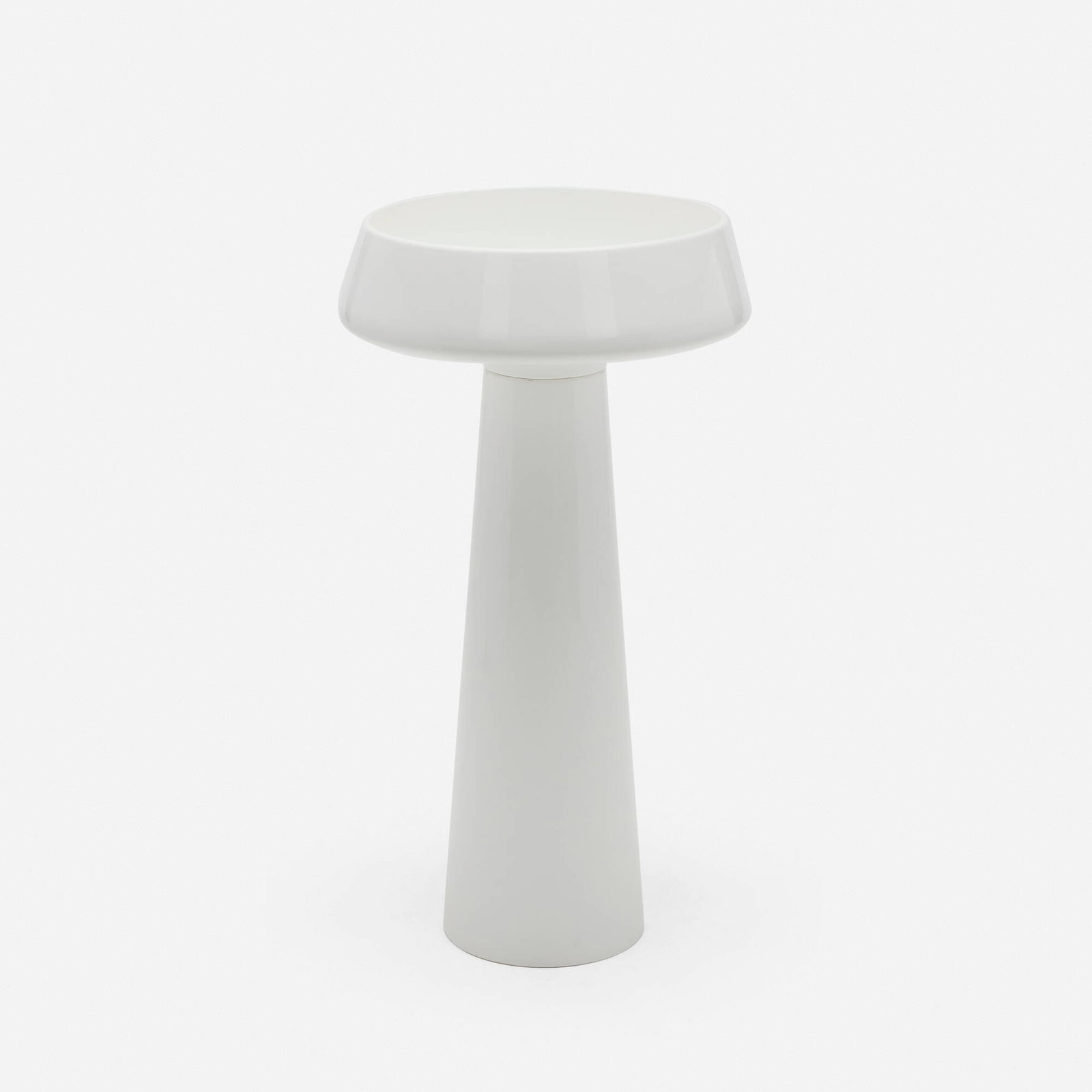 Angelo Mangiarotti and Chiara Pampo, Planter: Angelo Mangiarotti and Chiara Pampo Planter Italy, c. 2015 glazed porcelain 32.625 h x 17.5 dia in (83 x 44 cm) Impressed signature to neck of bowl 'designers A Mangiarotti - C Pampo'. This