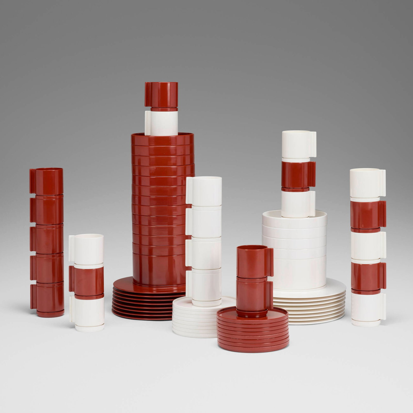 Lella and Massimo Vignelli, Early Kyoto dinnerware (1 of 7)