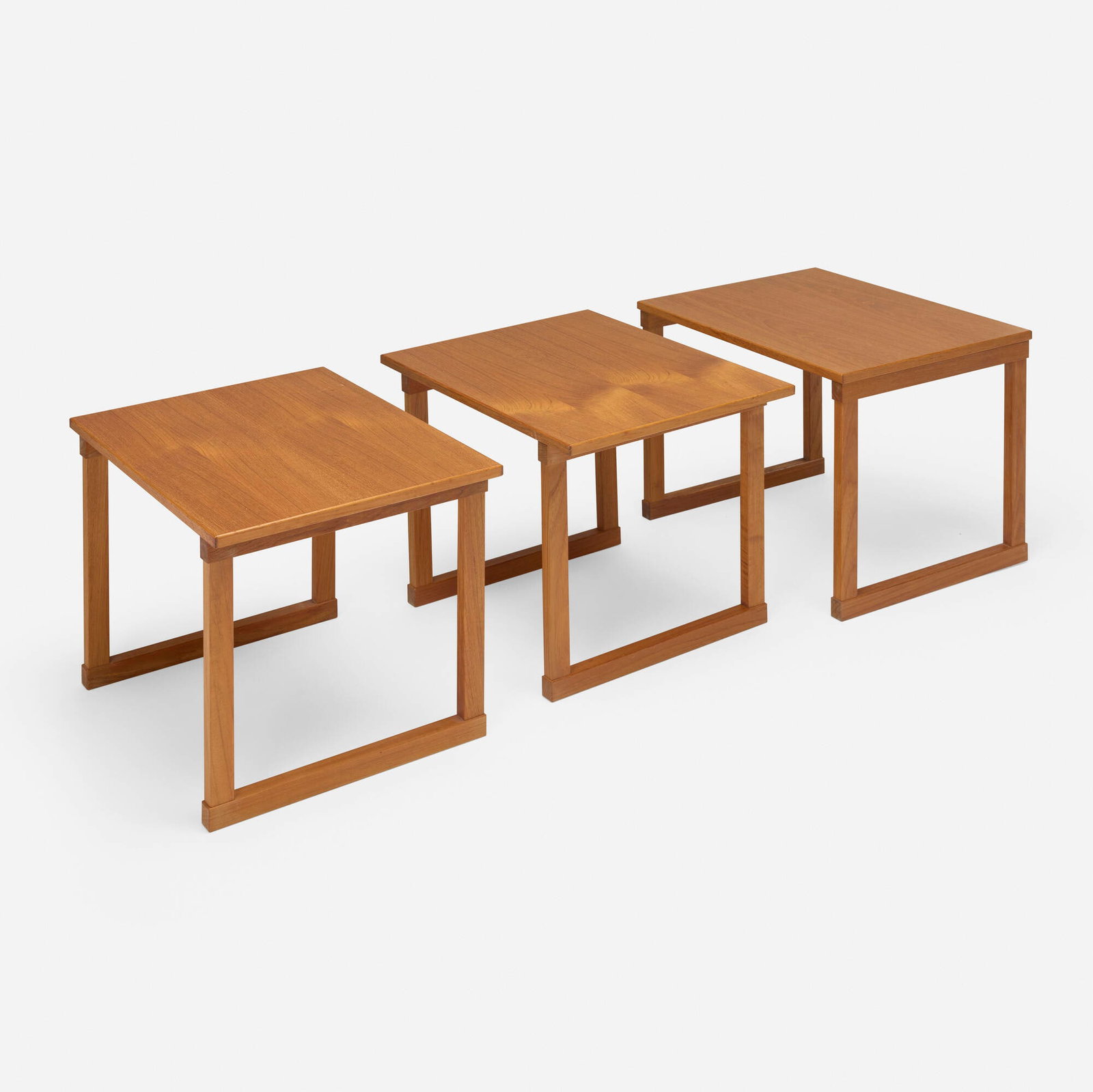 Kai Kristiansen, Nesting tables model 133, set of three (1 of 4)