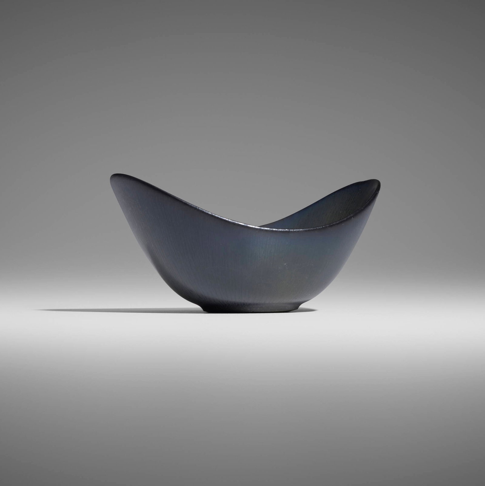 Gunnar Nylund, ARO bowl: Gunnar Nylund ARO bowl Rorstrand Sweden, c. 1955 glazed earthenware 2 h x 4 w x 3 d in (5 x 10 x 8 cm) Incised manufacturer's mark to underside 'R Sweden GN ARO'.