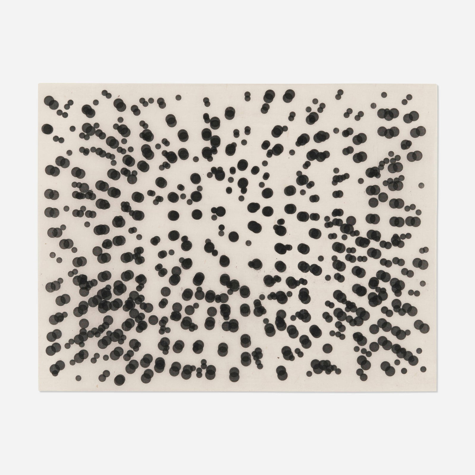 Marsha Cottrell, Untitled: Marsha Cottrell Untitled 2020 laser toner on paper 8.5 h x 11 w in (22 x 28 cm) This work is unique. Provenance: Van Doren Waxter, New York | Private Collection This work will ship from Chicago,