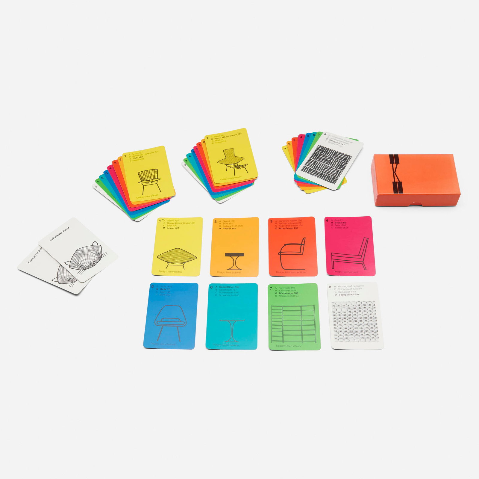 Knoll International, Card game (1 of 2)