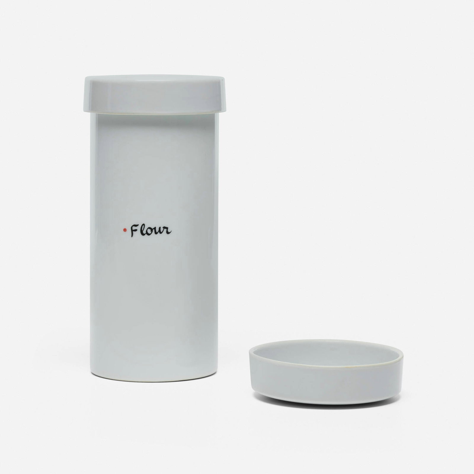 LaGardo Tackett and Kenji Fujita, Lidded flour container (1 of 3)