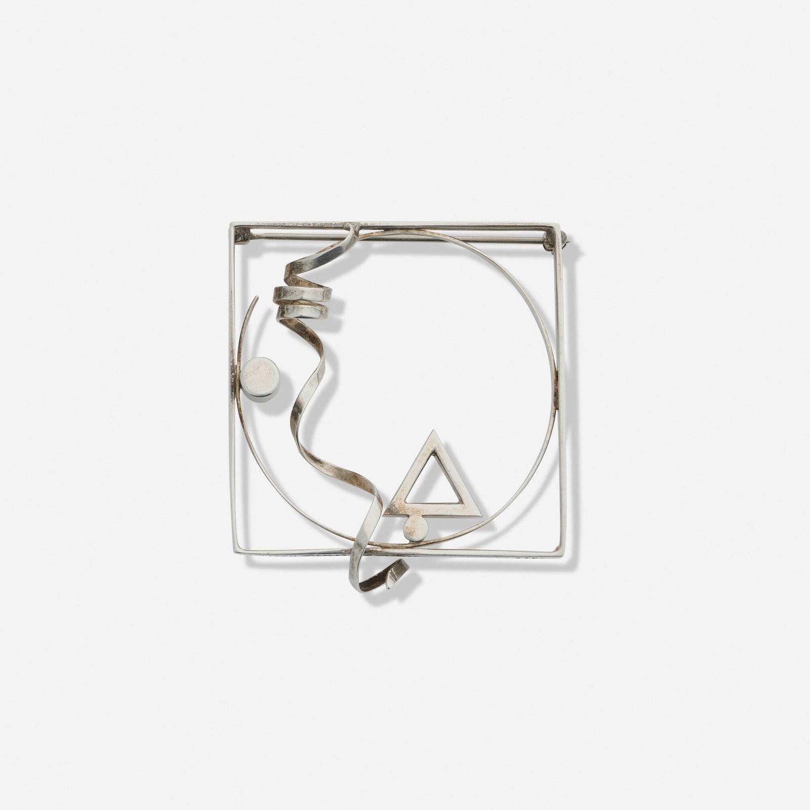Fletcher Benton, Abstract Scatter pin (1 of 5)