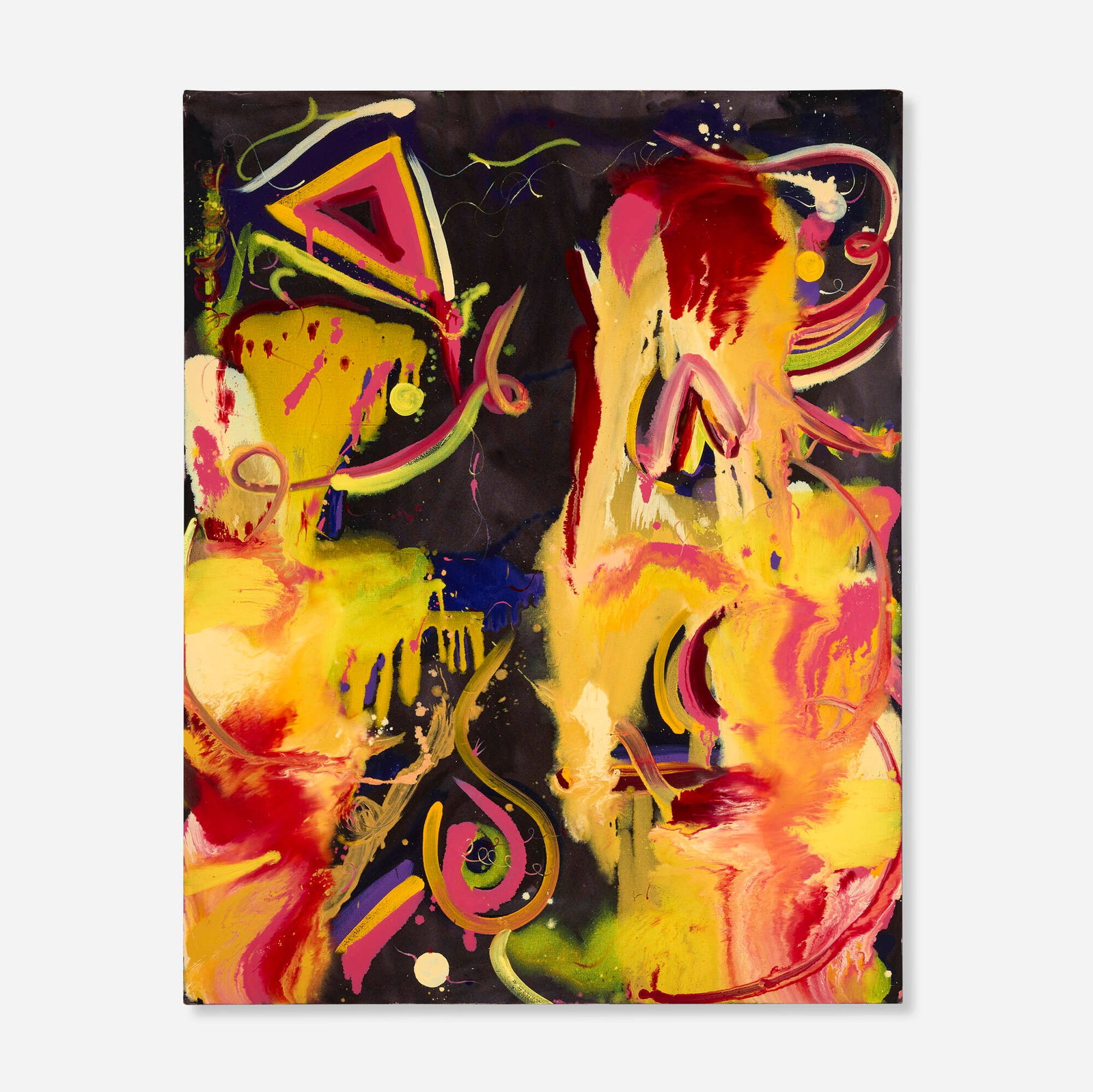 Augustus Francis, Untitled (from the Lacrimosa series): Augustus Francis Untitled (from the Lacrimosa series) 2012 oil on canvas 70 h x 55 w in (178 x 140 cm) Signed and inscribed to verso 'Lacrimosa series for Talia To Talia With Love Augustus