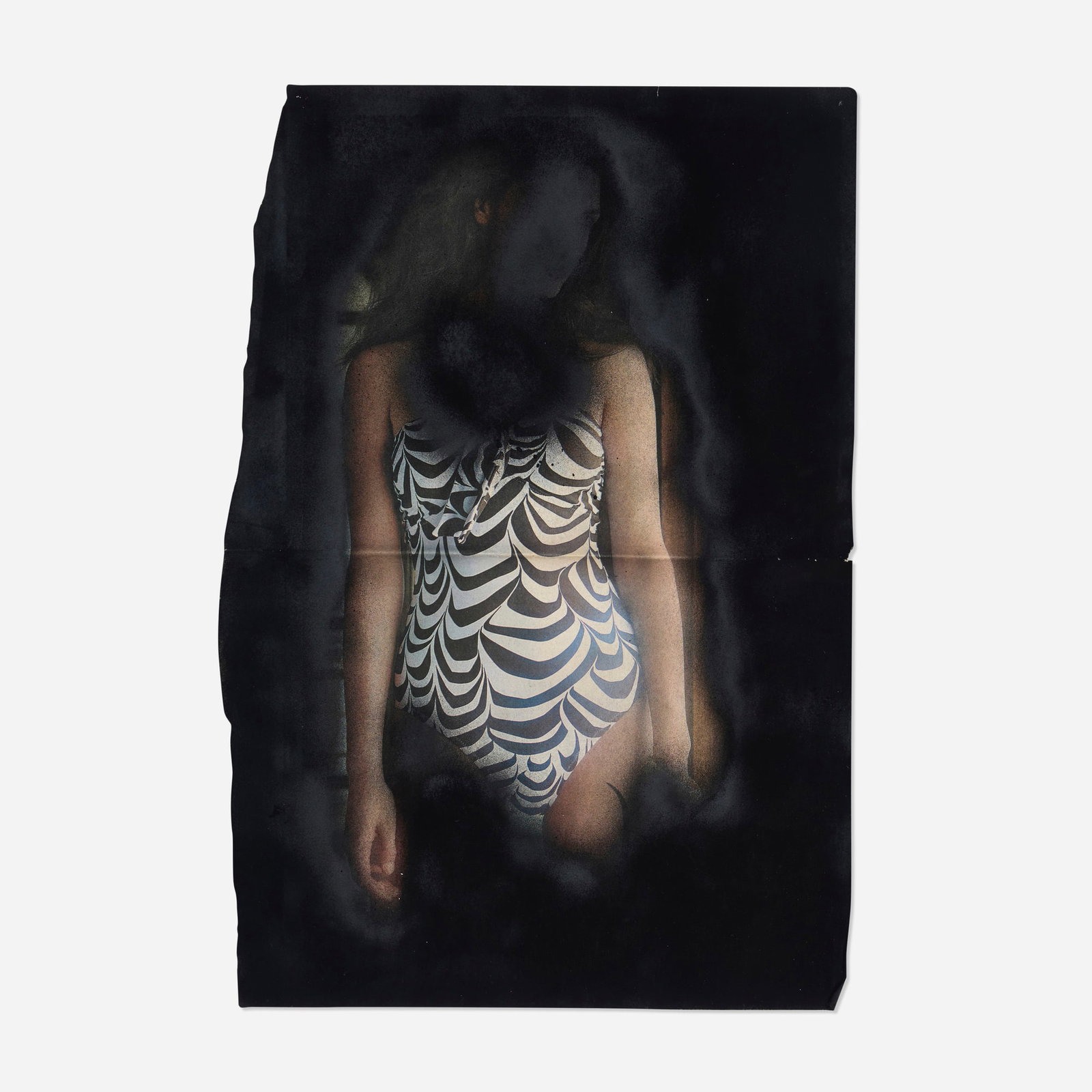 Kerstin Bratsch, Untitled: Kerstin Bratsch Untitled 2007 spray paint on newsprint 22 h x 15 w in (56 x 38 cm) Provenance: Andrew Kreps Gallery, New York | Private Collection This work