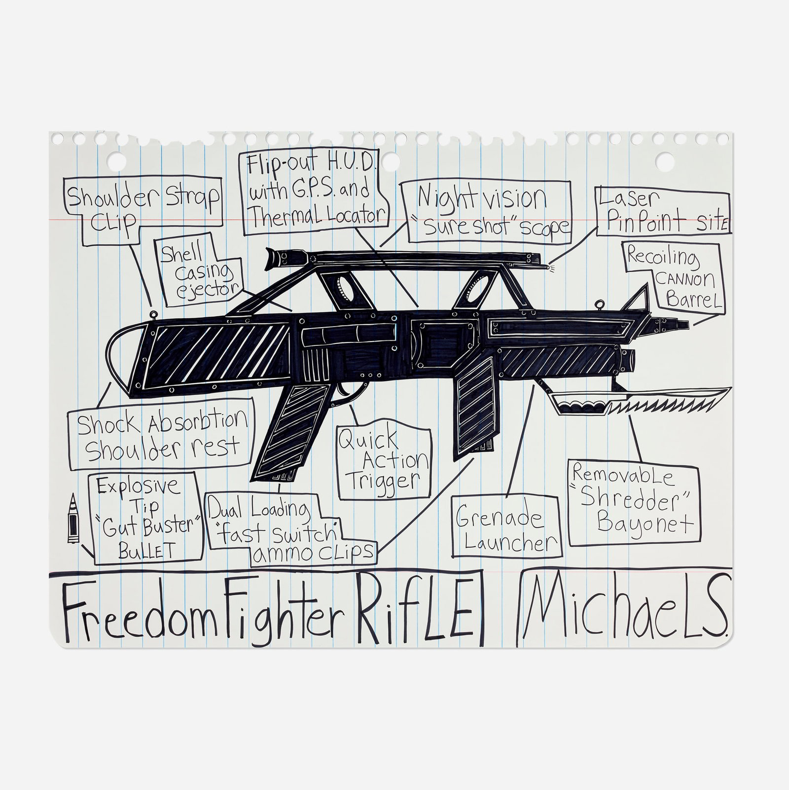 Michael Scoggins, Freedom Fighter Rifle (1 of 3)