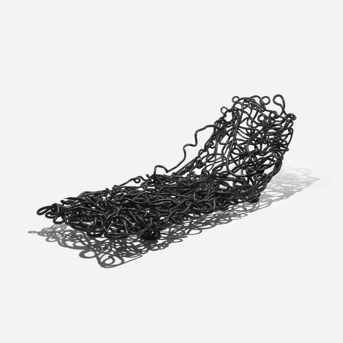 Tom Dixon prototype lounge chair: Tom Dixon prototype lounge chair United Kingdom, 1997 extruded plastic 25 w x 66 d x 22 h inches This work is one of two unique prototypes made by Tom Dixon for Cappellini. The form was never put into