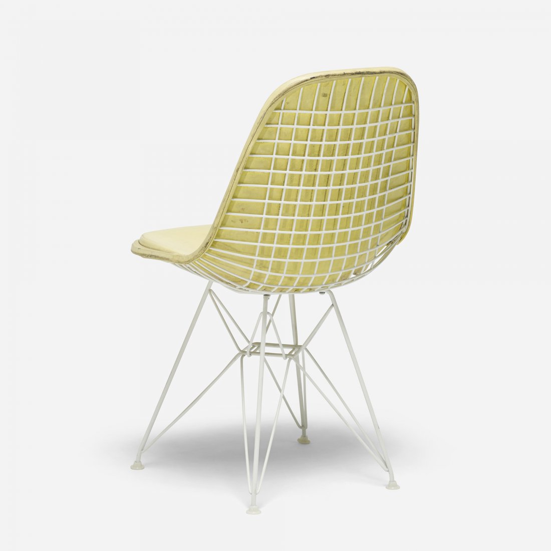 Charles and Ray Eames DKR: Charles and Ray Eames DKR Herman Miller USA, 1951 vinyl, enameled steel, plastic 19 w x 21.5 d x 32 h inches Literature: Eames Design: The Work of the Office of Charles and Ray Eames, Neuhart, Neuhart