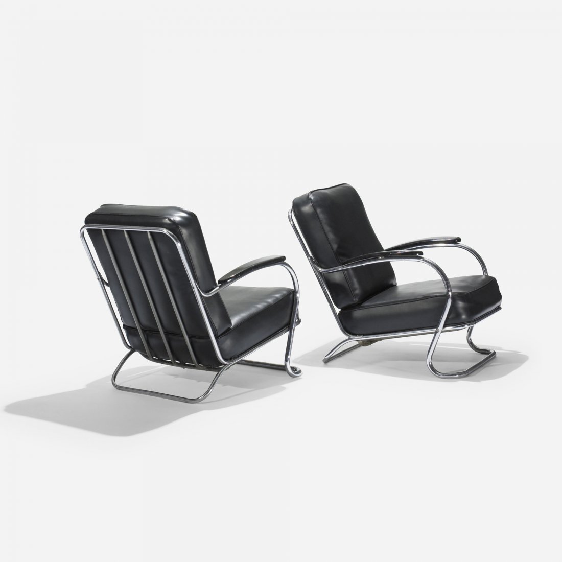 Lloyd Manufacturing Company lounge chairs, pair