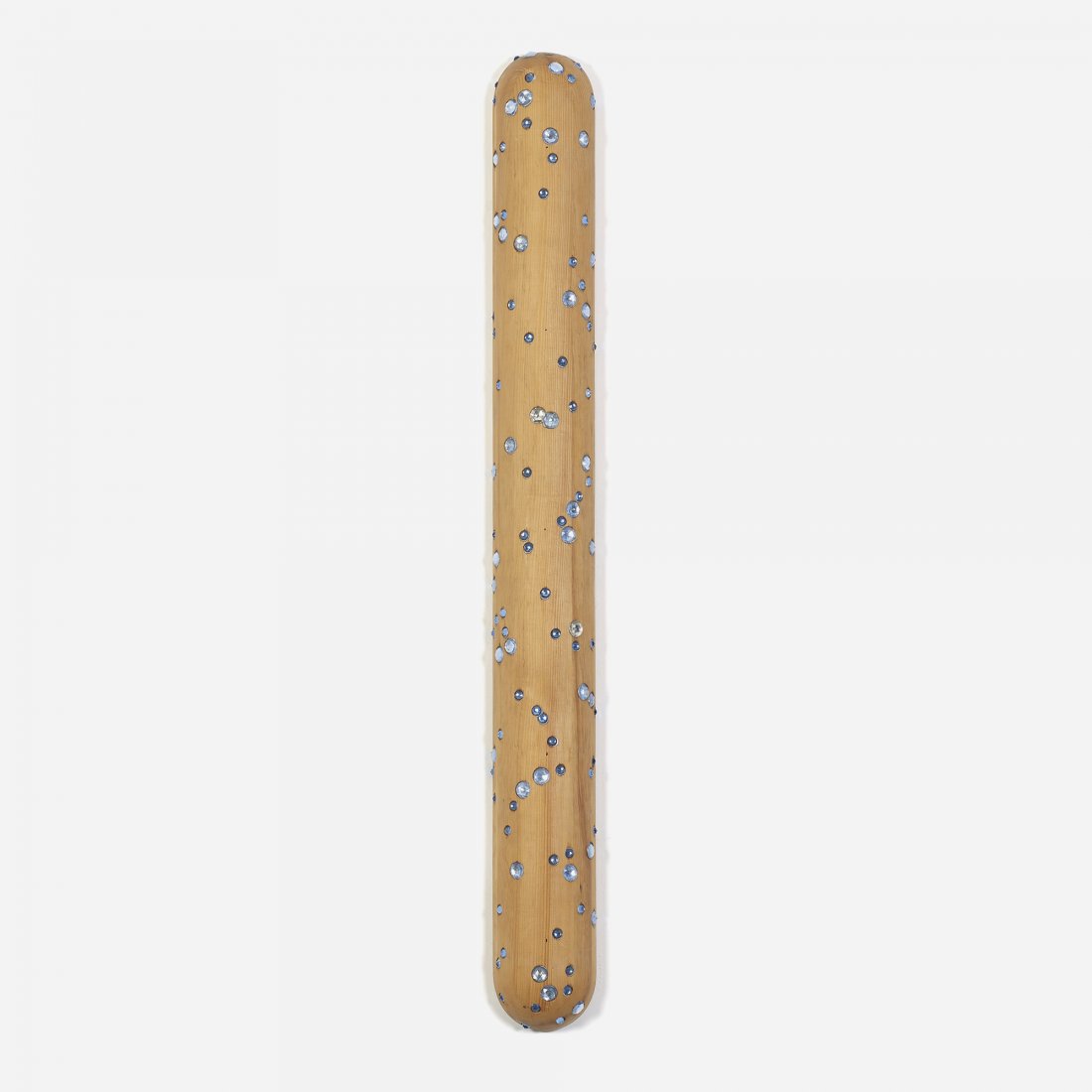 John Torreano Untitled: John Torreano Untitled USA, 1979 pine, glass, silicon 60 h x 6.5 w inches Provenance: Collection of Fredric Mueller | Christie's East, Property from the Estate of Fredric Mueller, 5 June 1990, Lot 12 