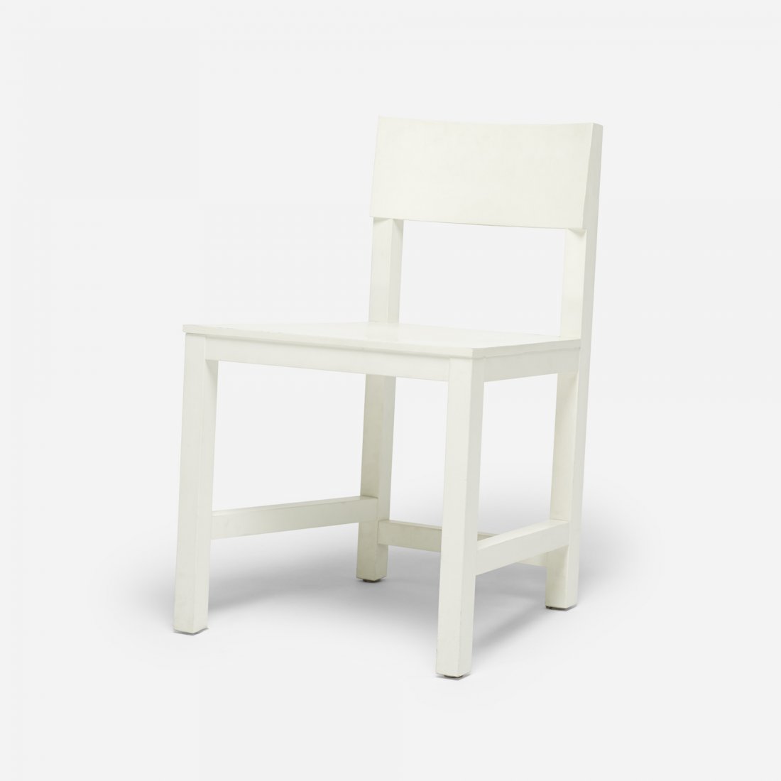 Joep van Lieshout AVL Shaker Chair: Joep van Lieshout AVL Shaker Chair Moooi The Netherlands, 1999 lacquered wood 18.75 w x 20 d x 27.75 h inches Signed with applied paper manufacturer's label to underside: [Designed in The Netherlands