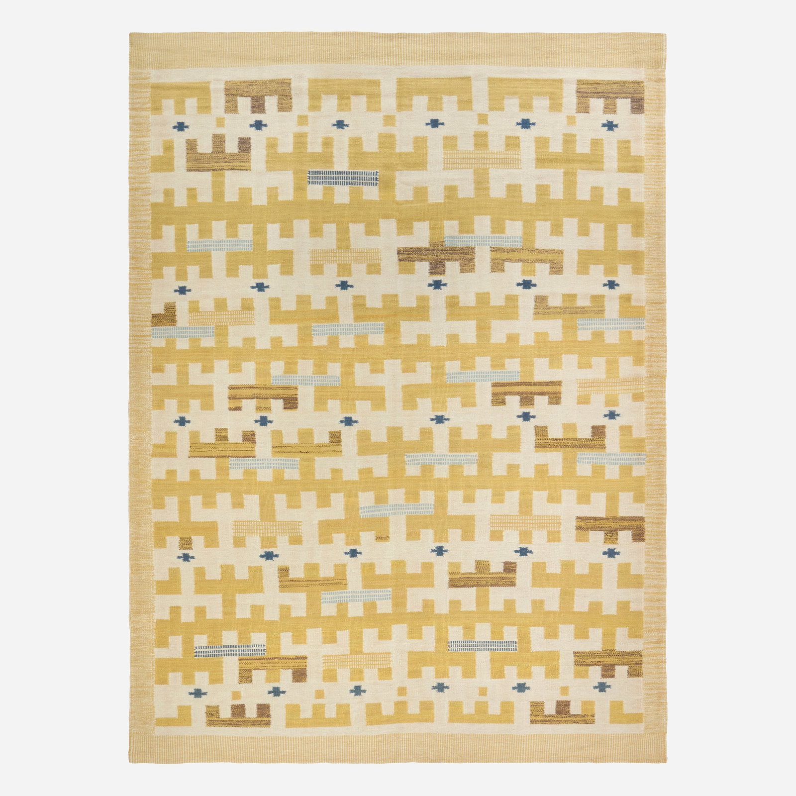 Doris Leslie Blau, Scandinavian style flatweave carpet (1 of 1)