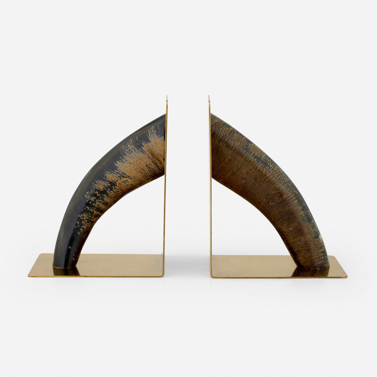Carl Aubock II, Bookends model 4773, pair (1 of 4)