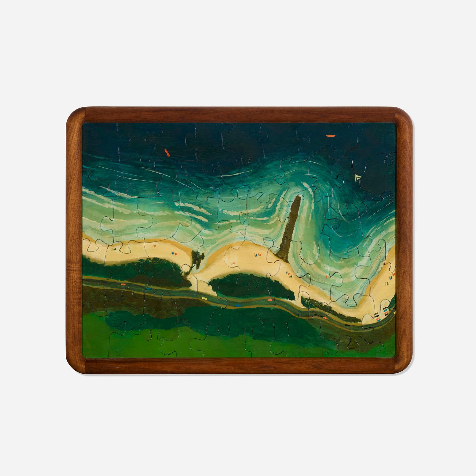 Tyler Hays, Jigsaw Puzzle painting (1 of 3)